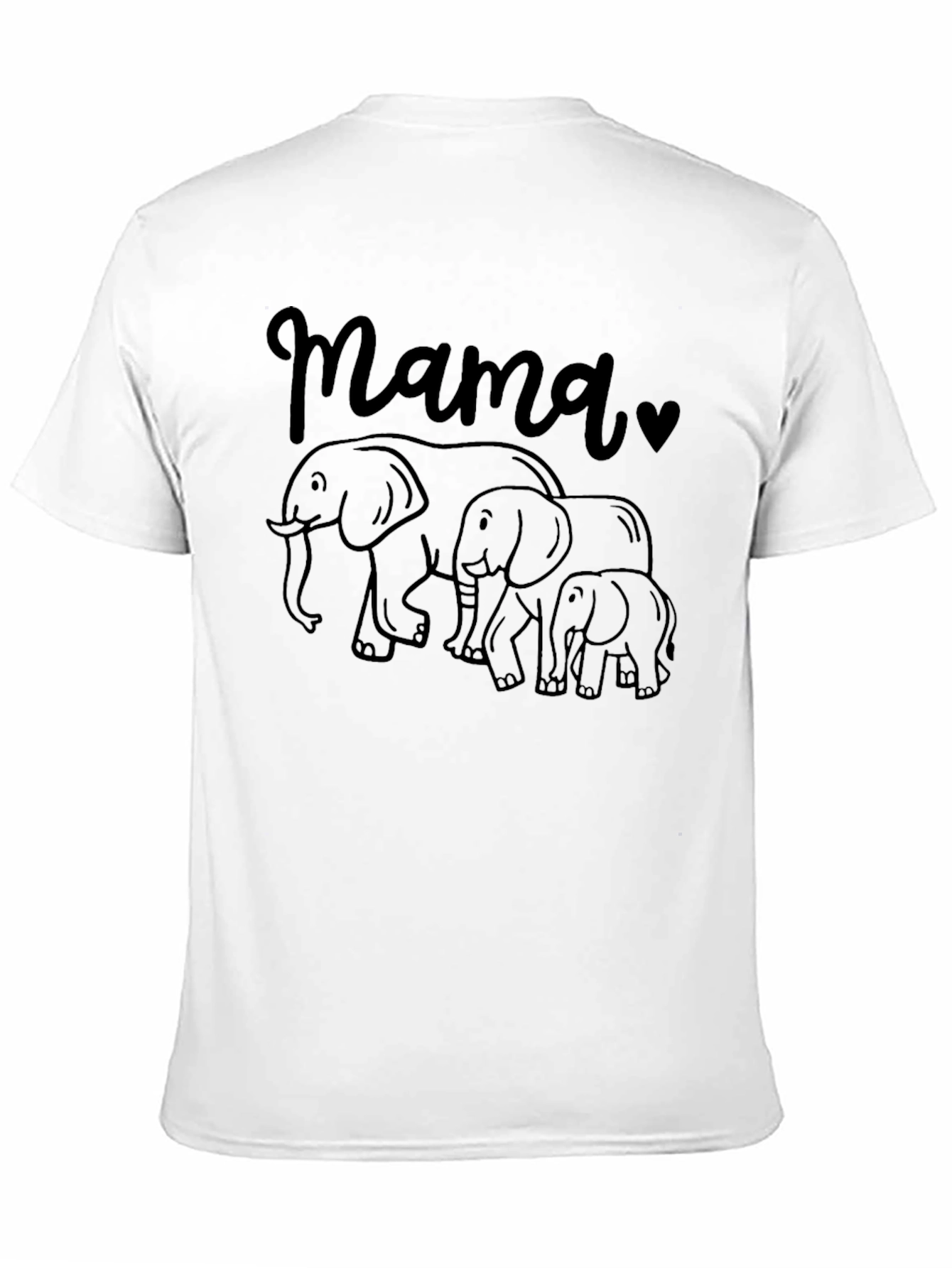 Mama Elephant Family Tee