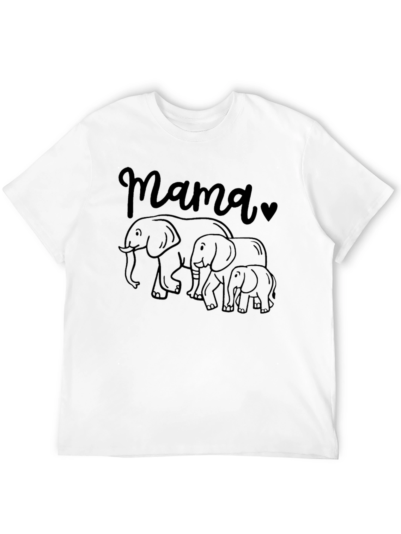 Mama Elephant Family Tee