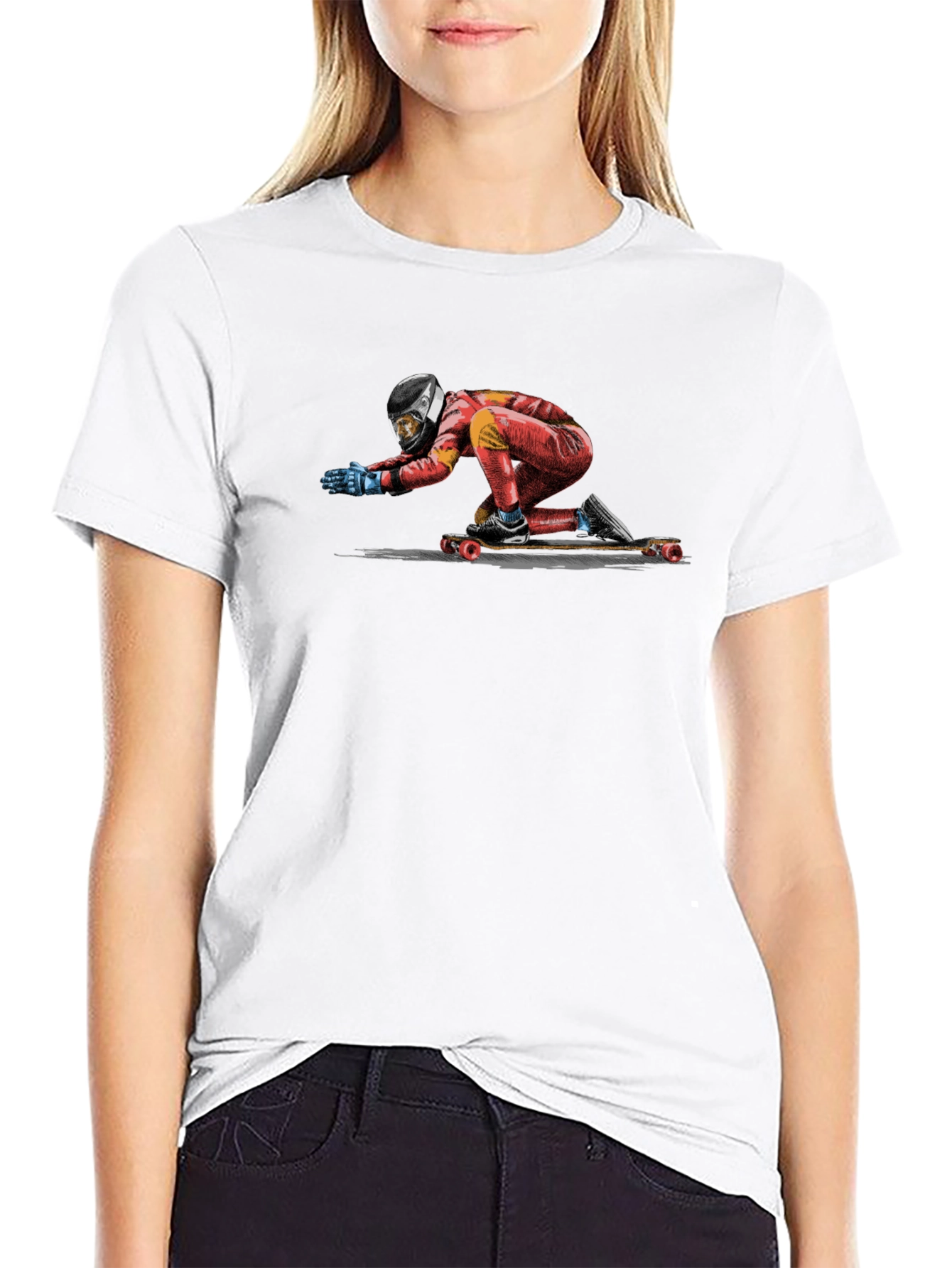 Skateboarder Graphic Tee