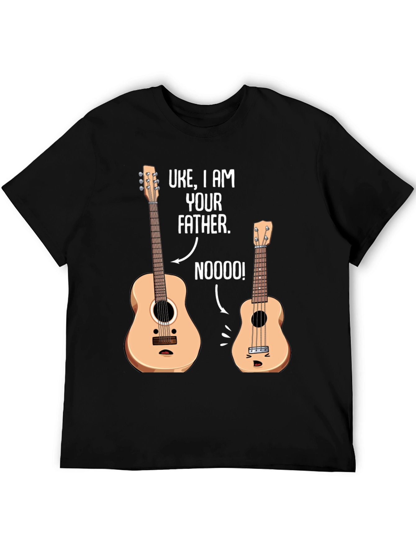 Uke I am Your Father Funny Music T-Shirt
