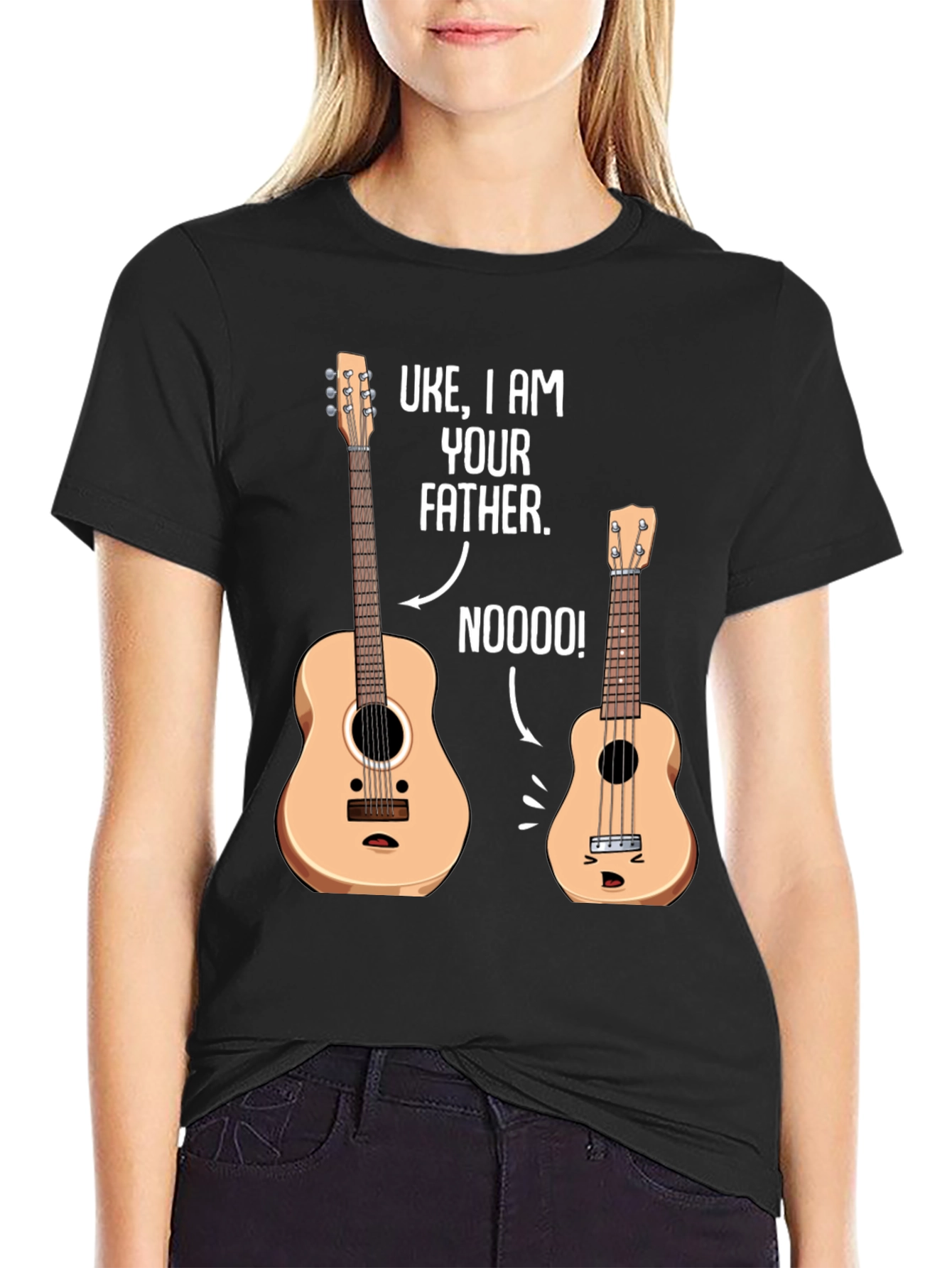 Uke I am Your Father Funny Music T-Shirt