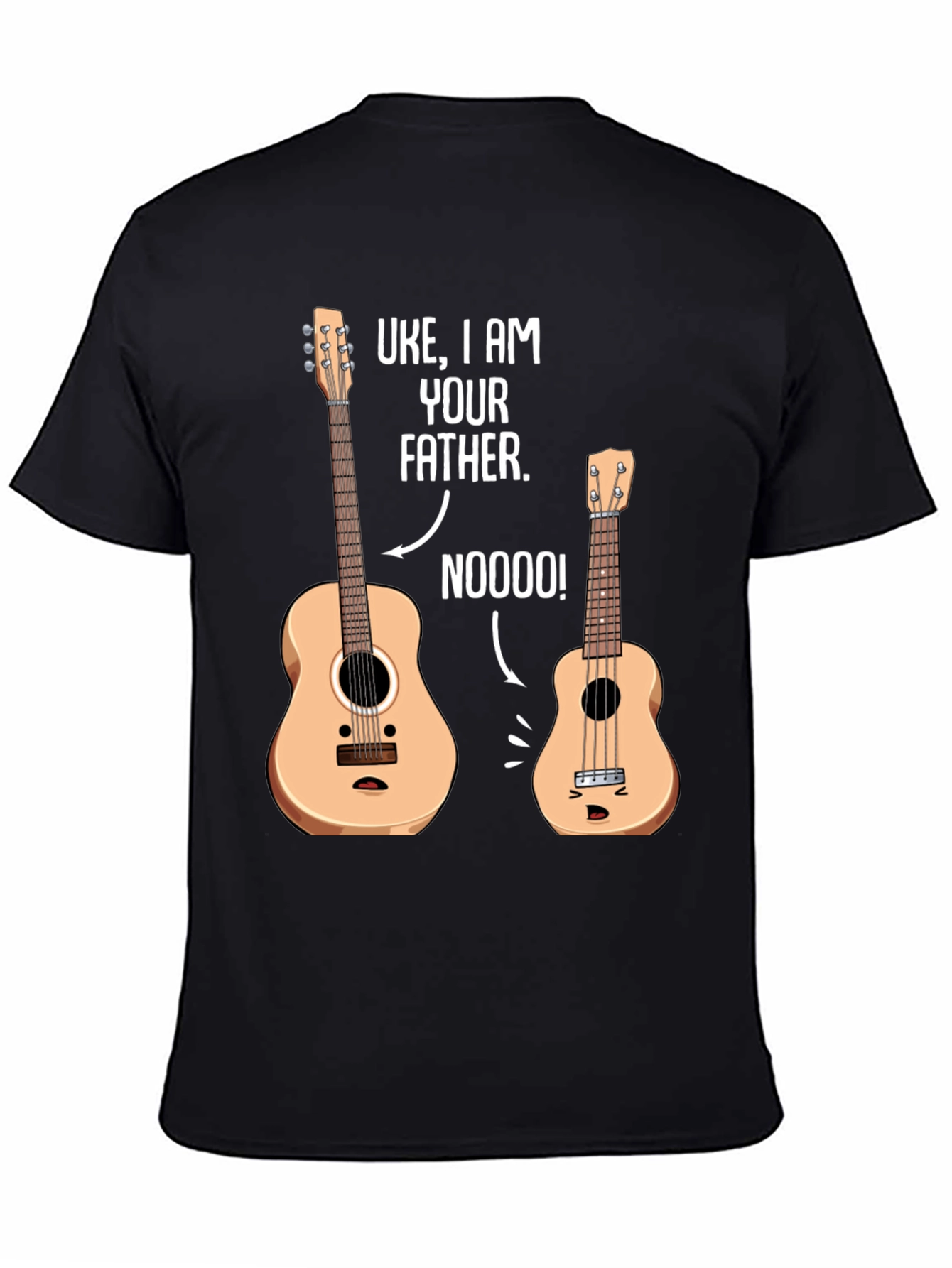 Uke I am Your Father Funny Music T-Shirt