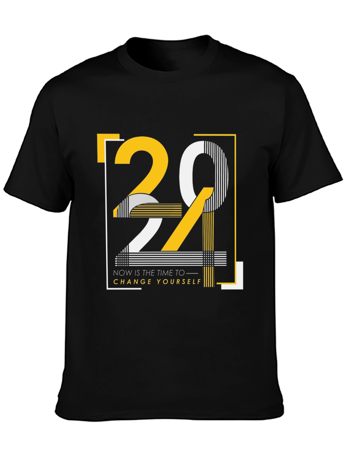 Motivational Graphic T-Shirt: Change Yourself