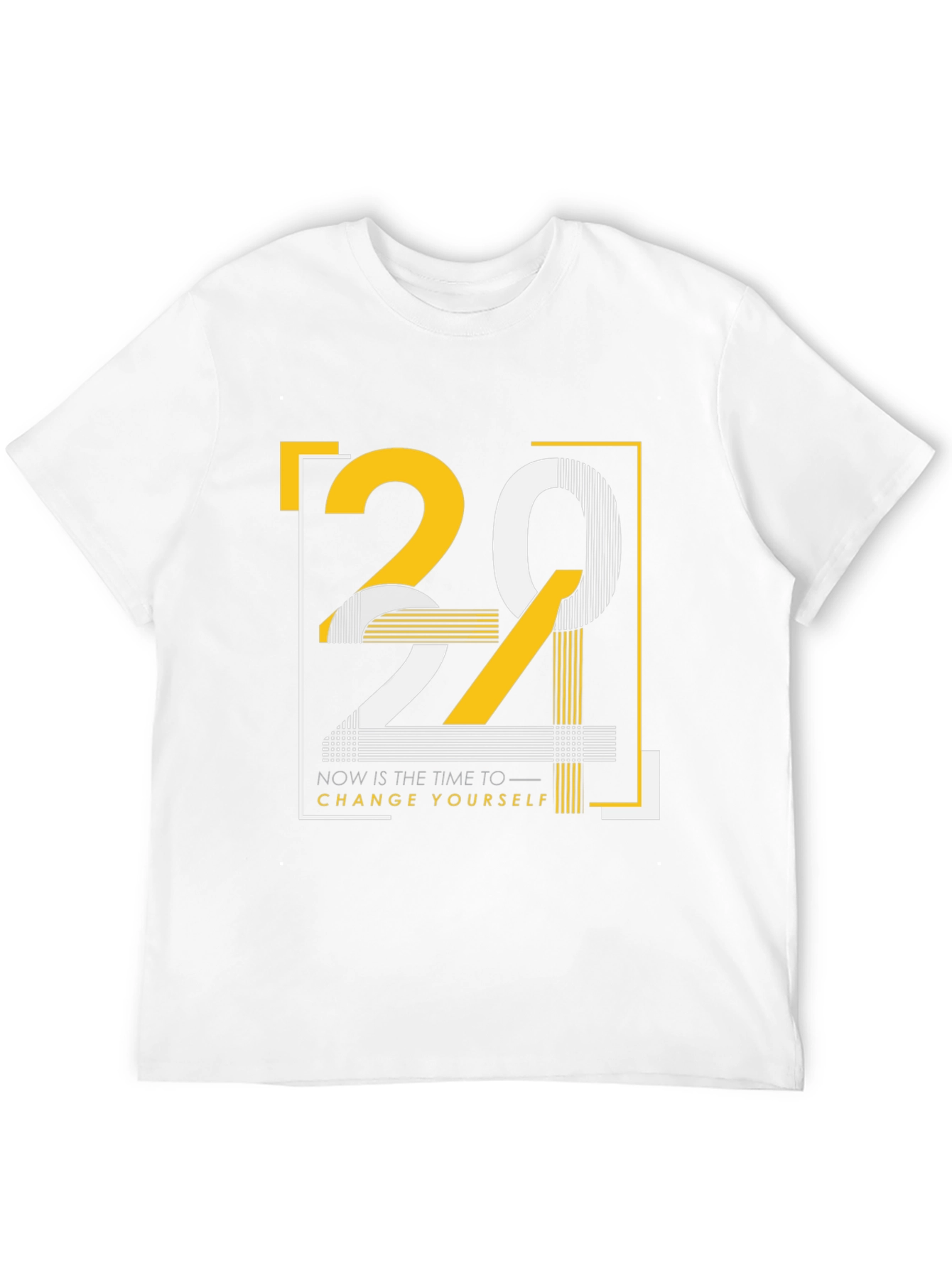 Motivational Graphic T-Shirt: Change Yourself