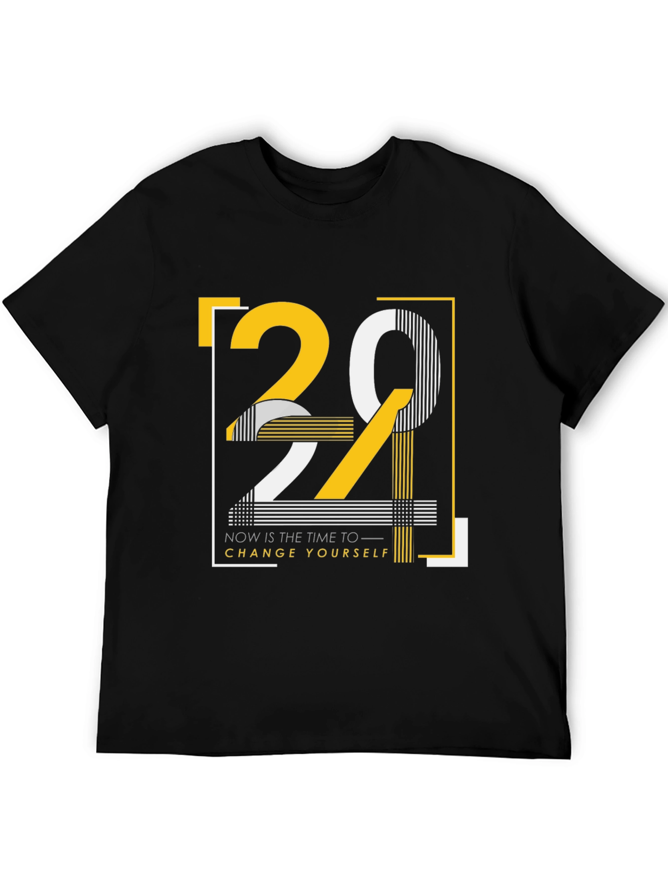 Motivational Graphic T-Shirt: Change Yourself