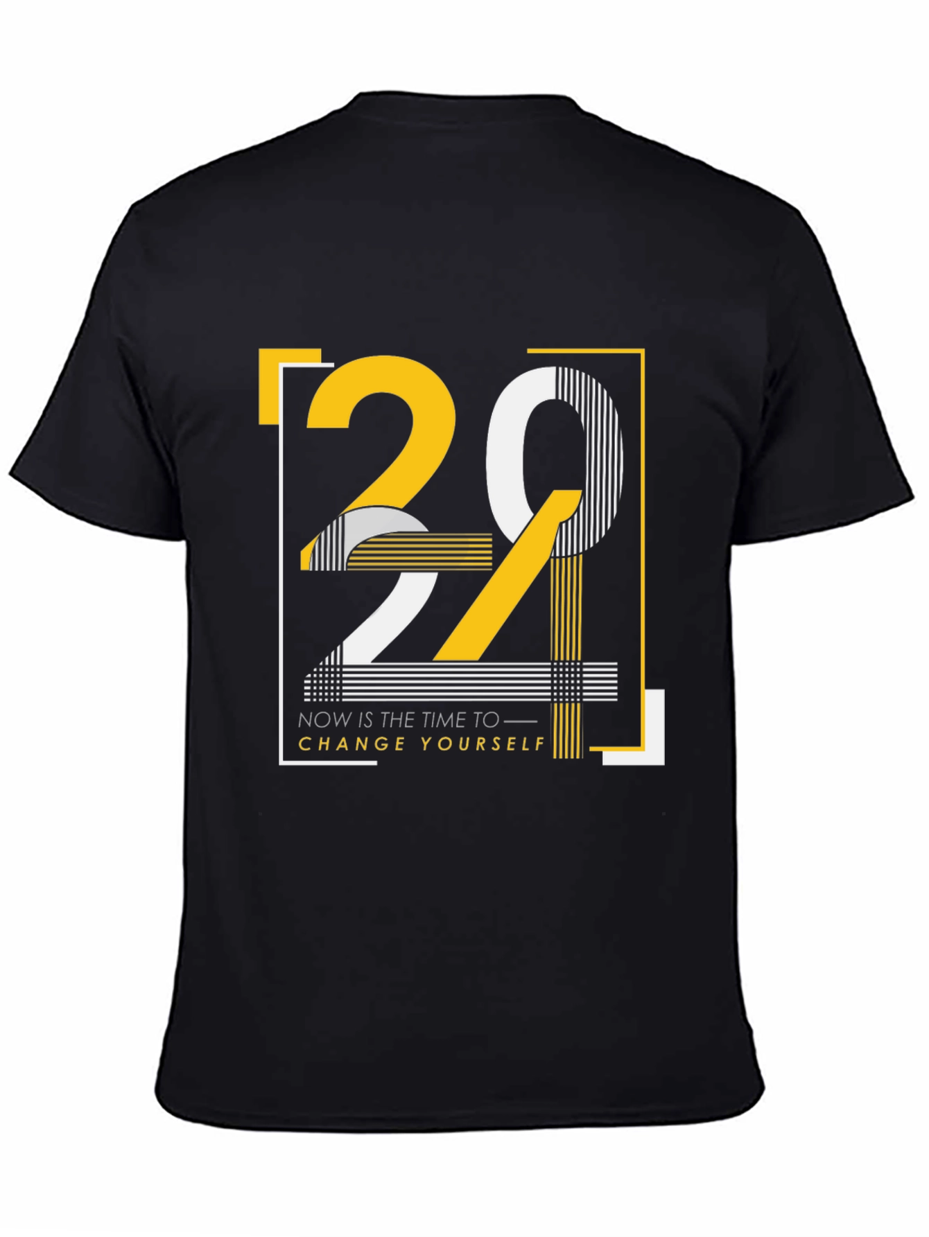 Motivational Graphic T-Shirt: Change Yourself