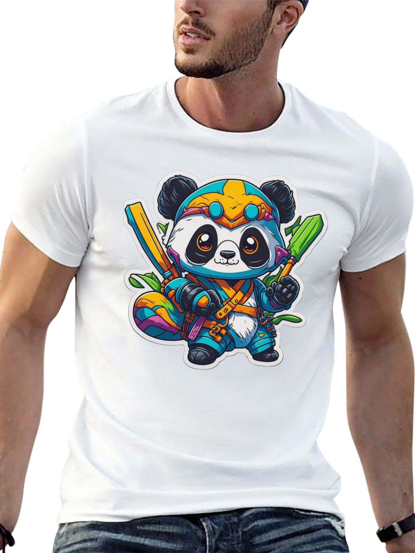 Cool Panda Ninja T-Shirt