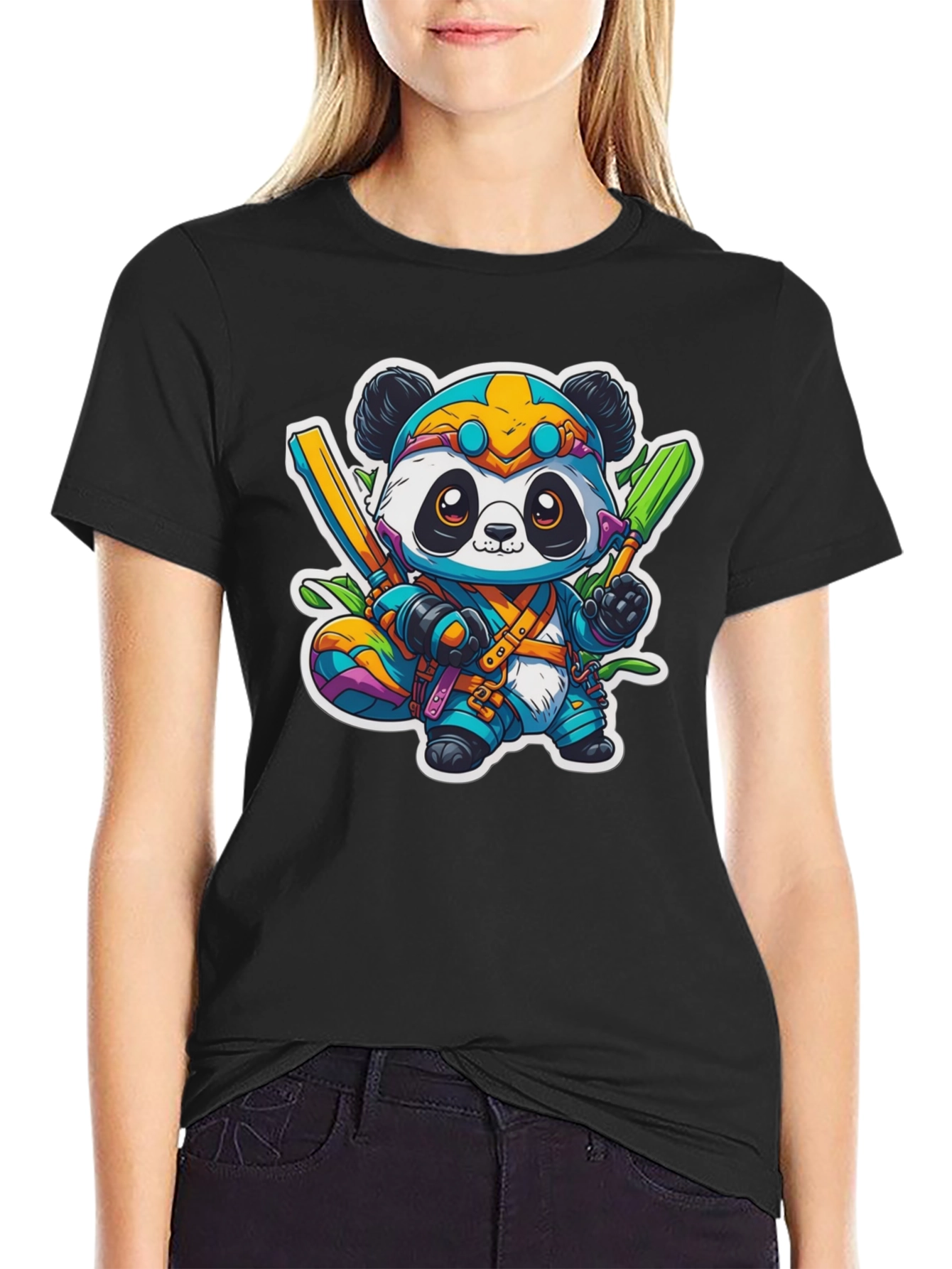 Cool Panda Ninja T-Shirt