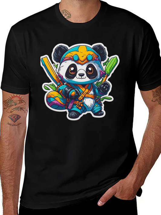 Cool Panda Ninja T-Shirt