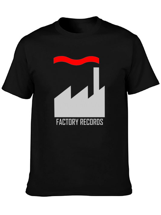 Factory Records Graphic Tee - Retro Music Shirt