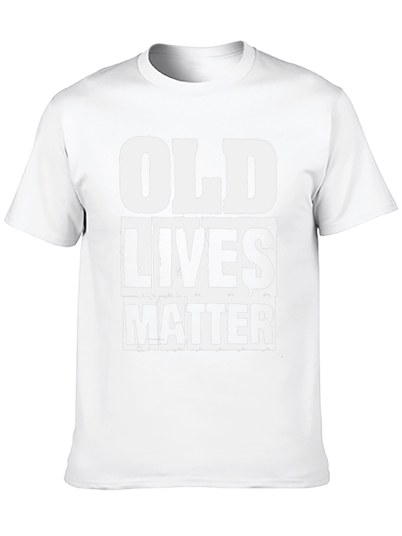 Old Lives Matter Graphic Tee - Black Cotton Shirt