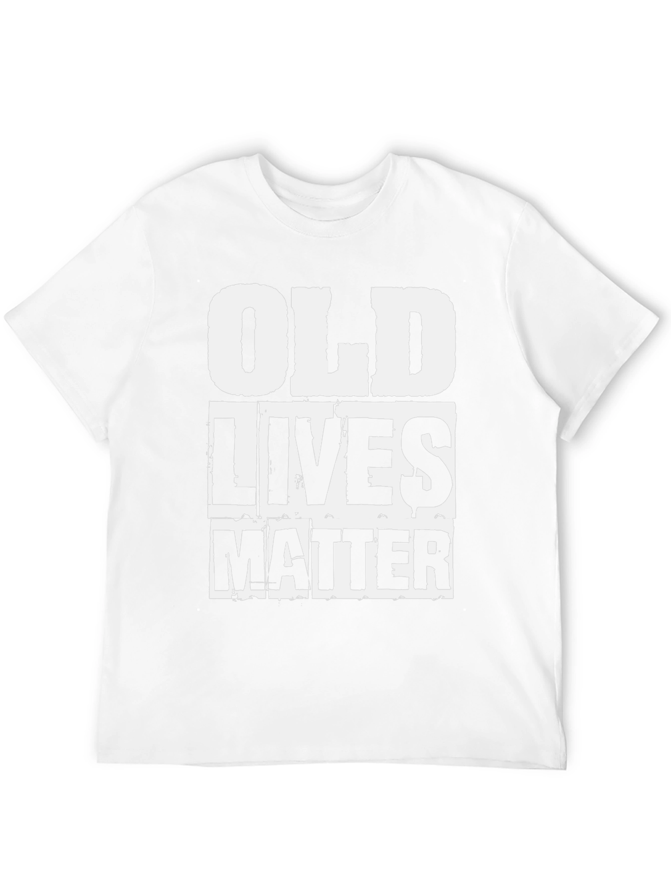 Old Lives Matter Graphic Tee - Black Cotton Shirt