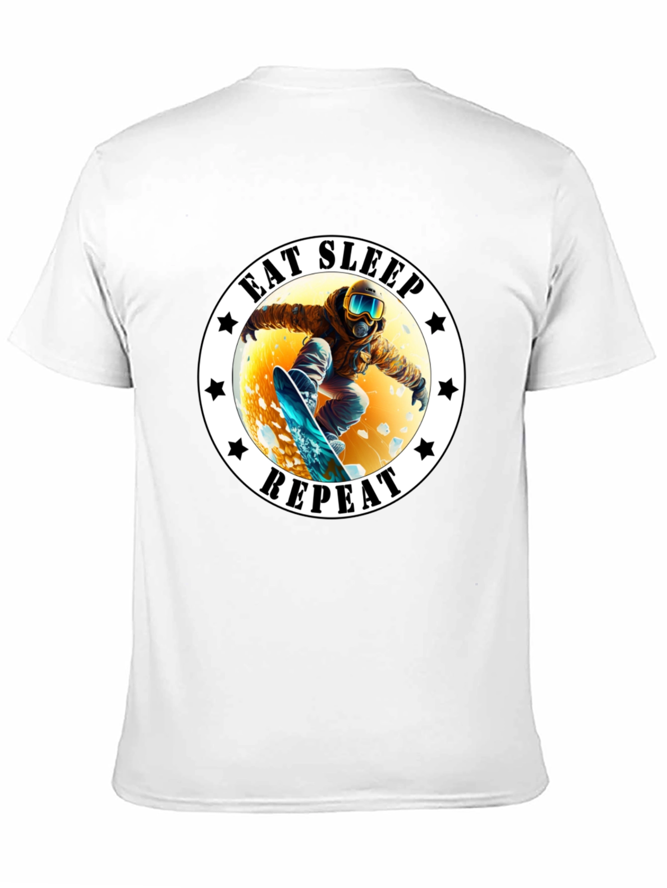 Eat Sleep Repeat Snowboarder T-Shirt