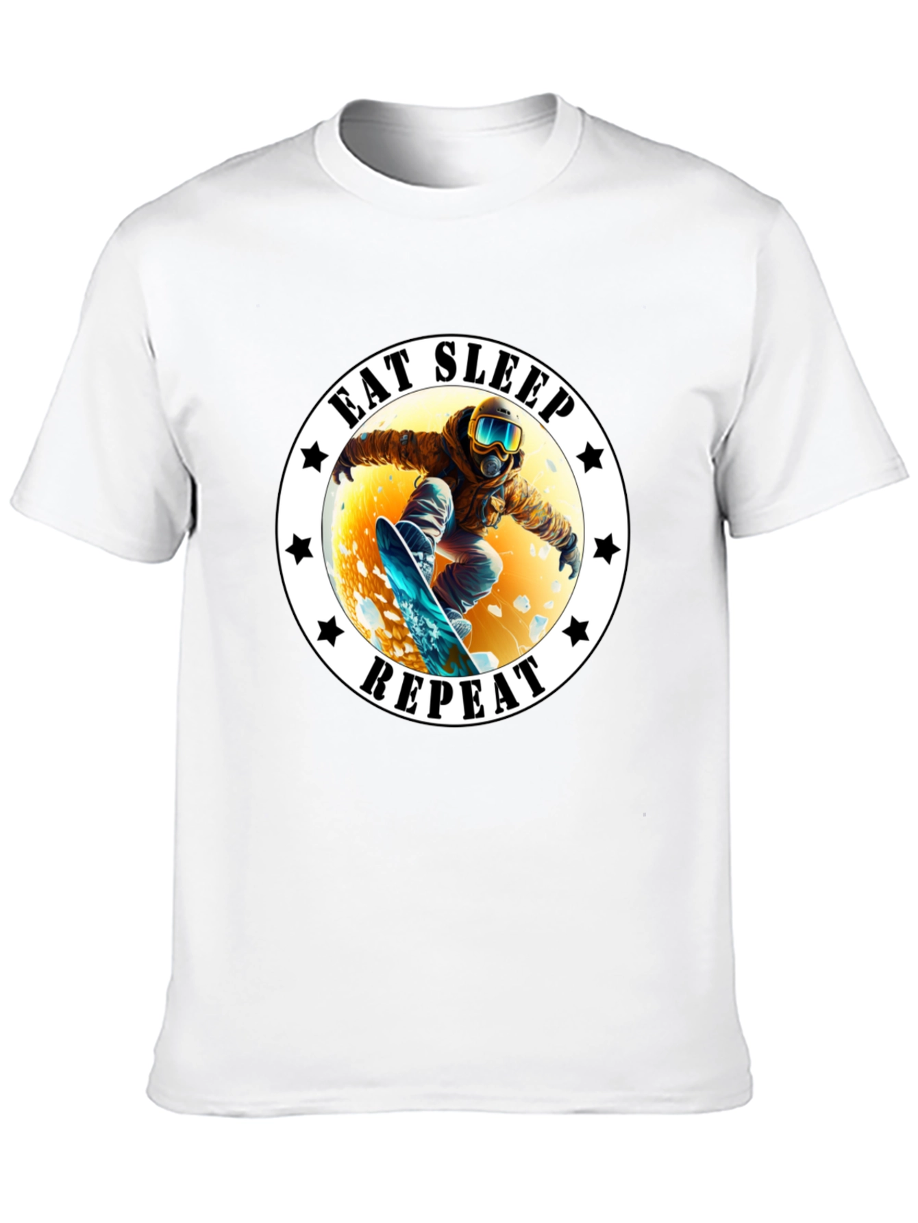 Eat Sleep Repeat Snowboarder T-Shirt