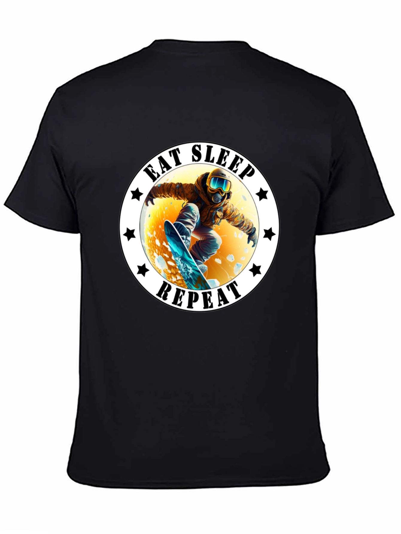 Eat Sleep Repeat Snowboarder T-Shirt