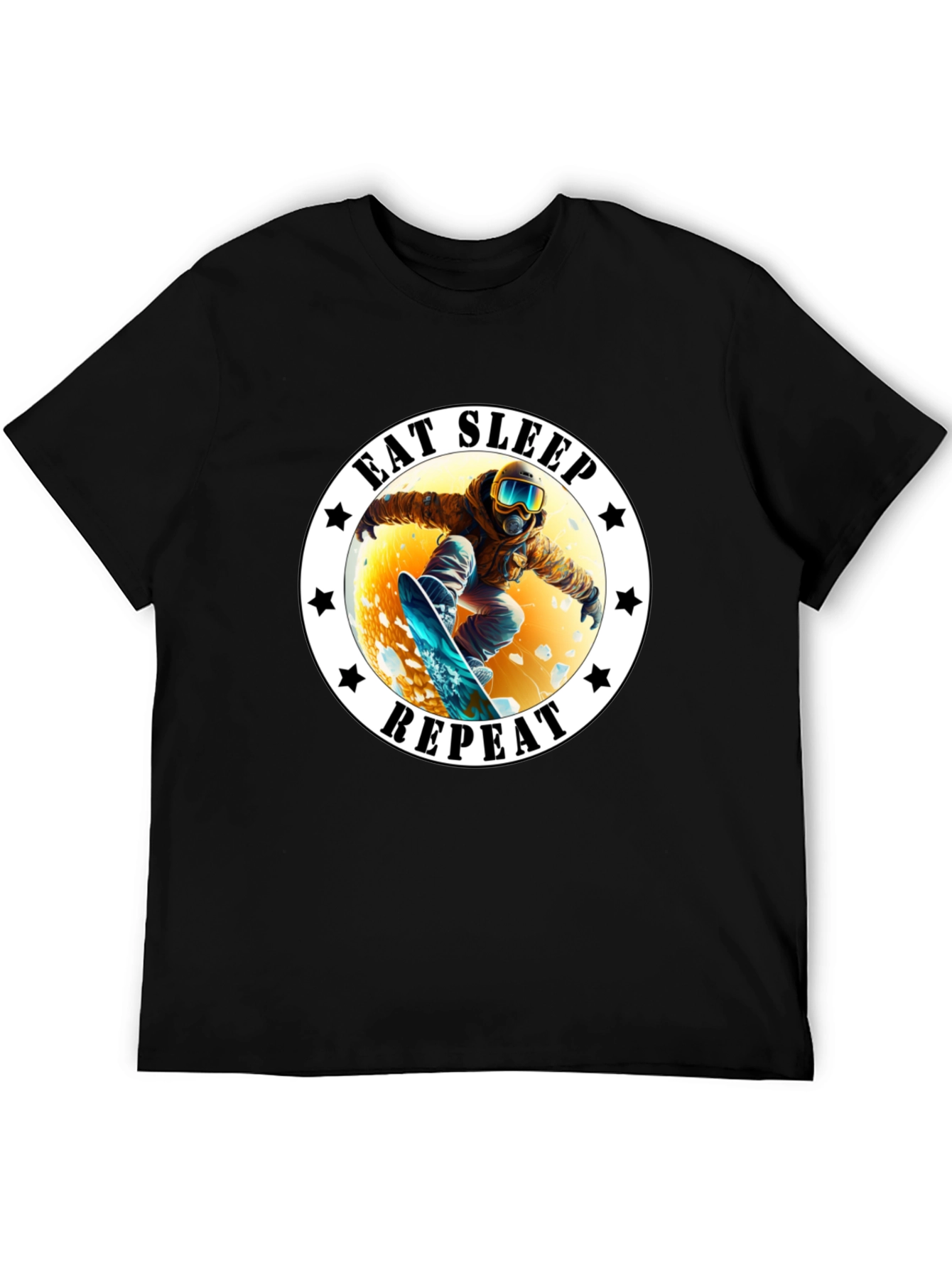 Eat Sleep Repeat Snowboarder T-Shirt