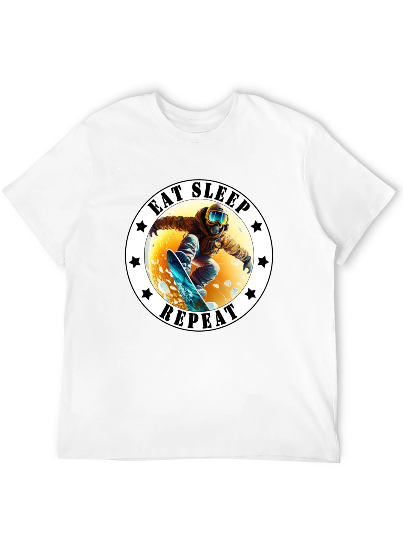 Eat Sleep Repeat Snowboarder T-Shirt