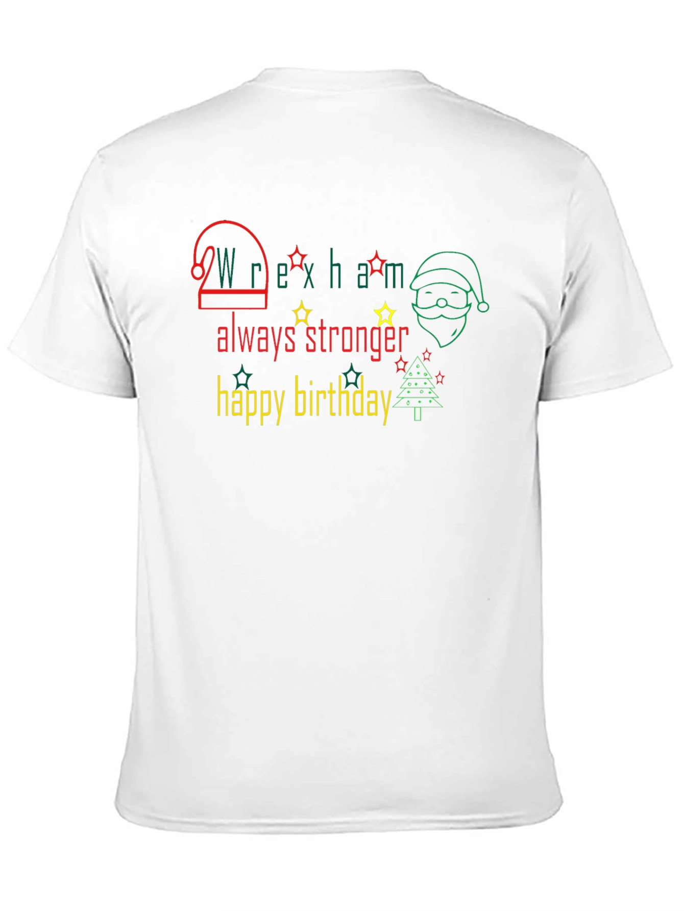 Wrexham Always Stronger Happy Birthday T-Shirt