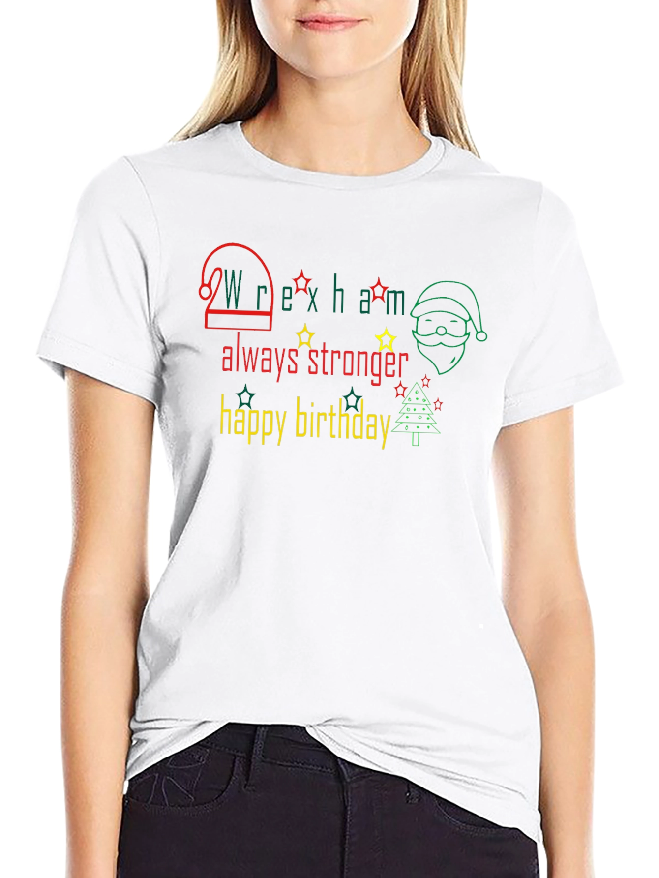 Wrexham Always Stronger Happy Birthday T-Shirt