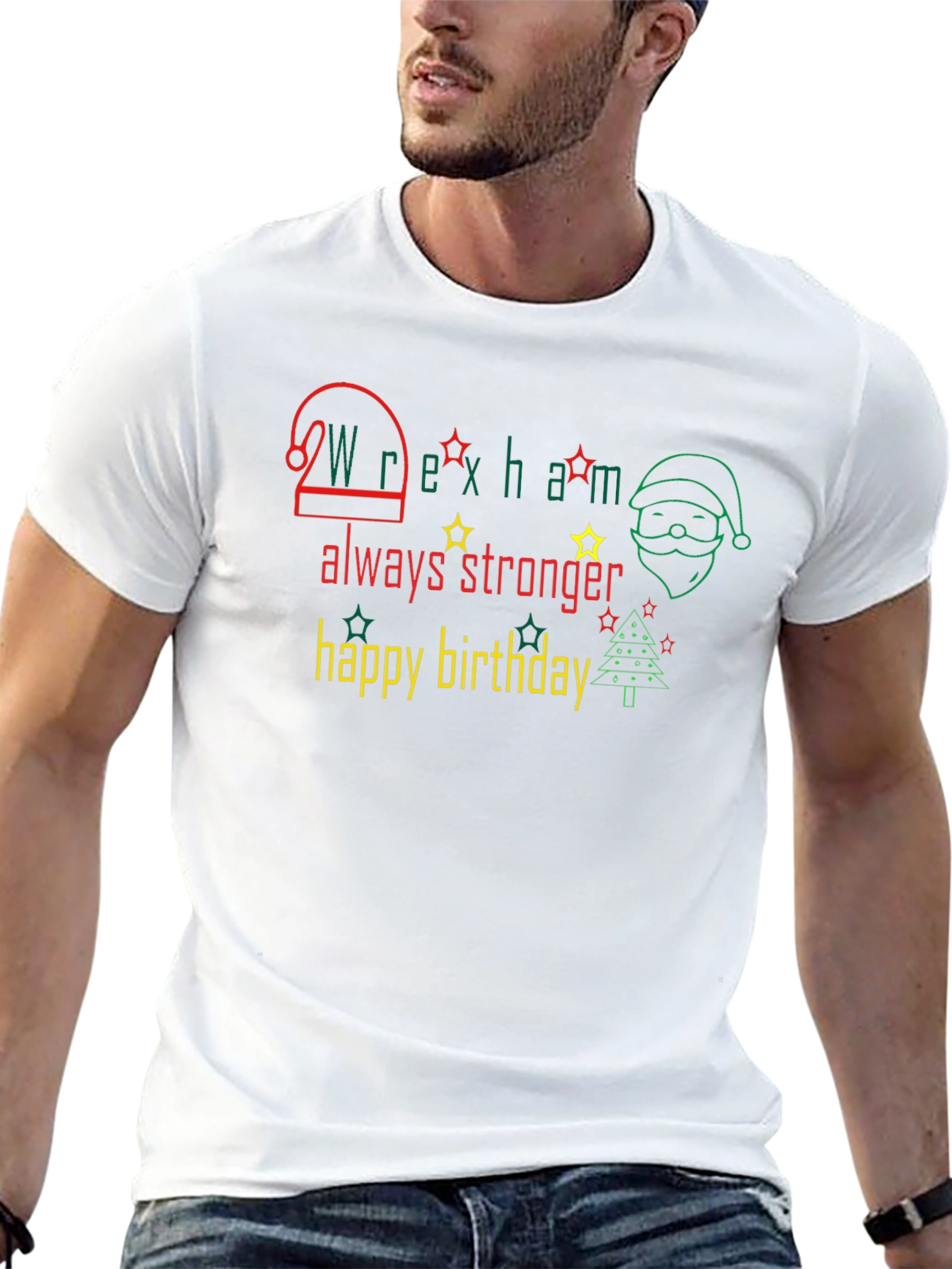 Wrexham Always Stronger Happy Birthday T-Shirt