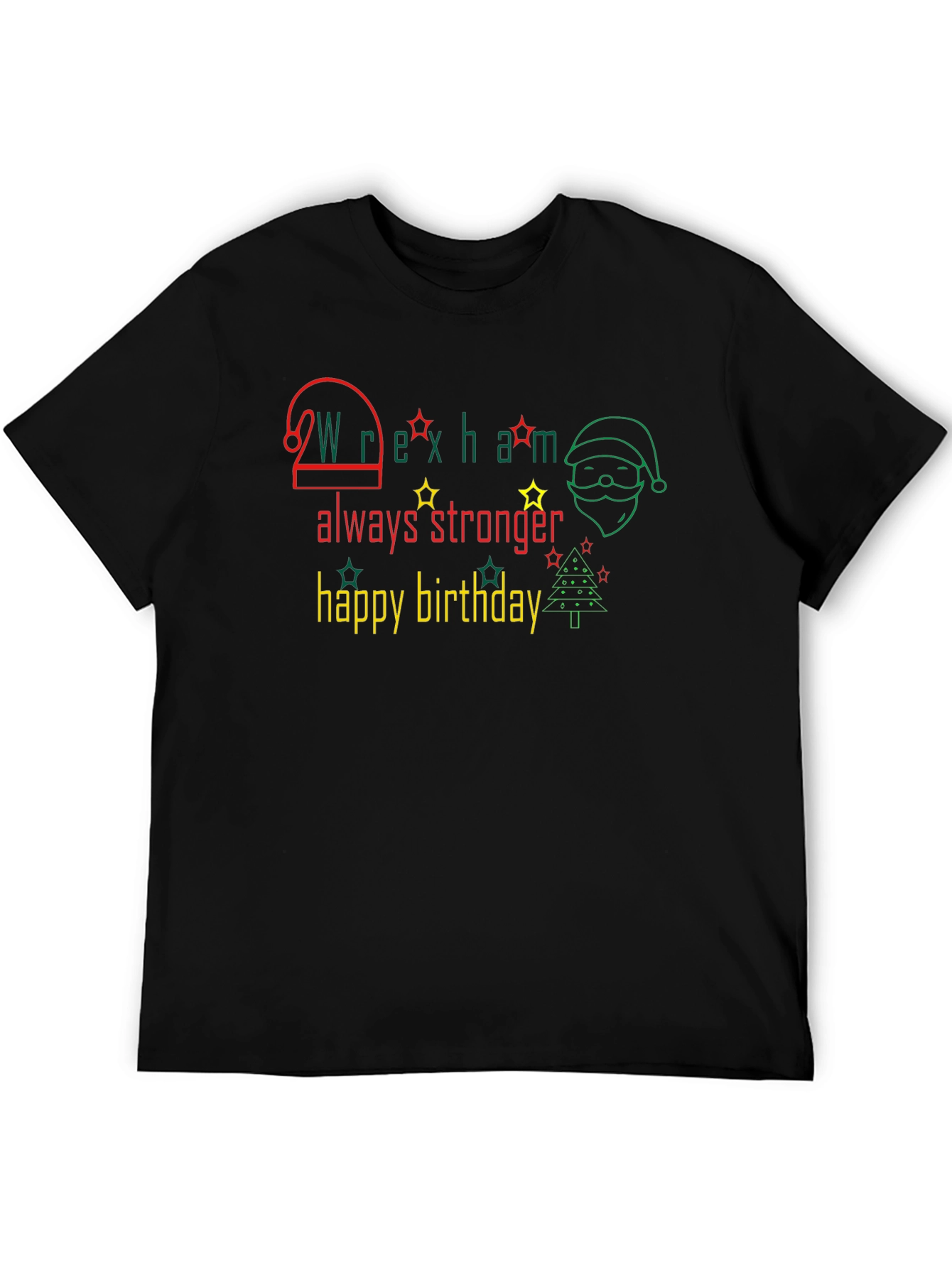 Wrexham Always Stronger Happy Birthday T-Shirt