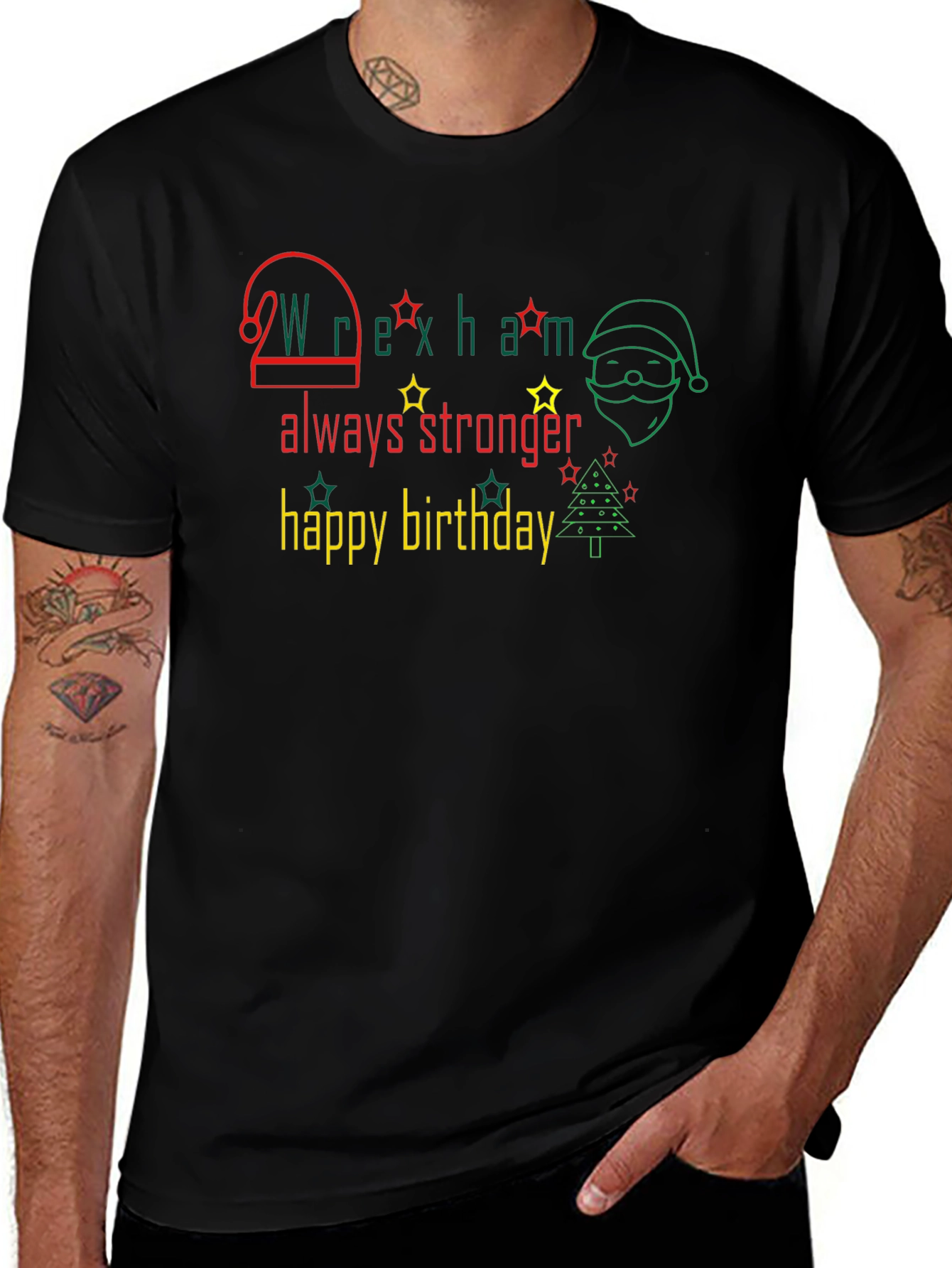 Wrexham Always Stronger Happy Birthday T-Shirt