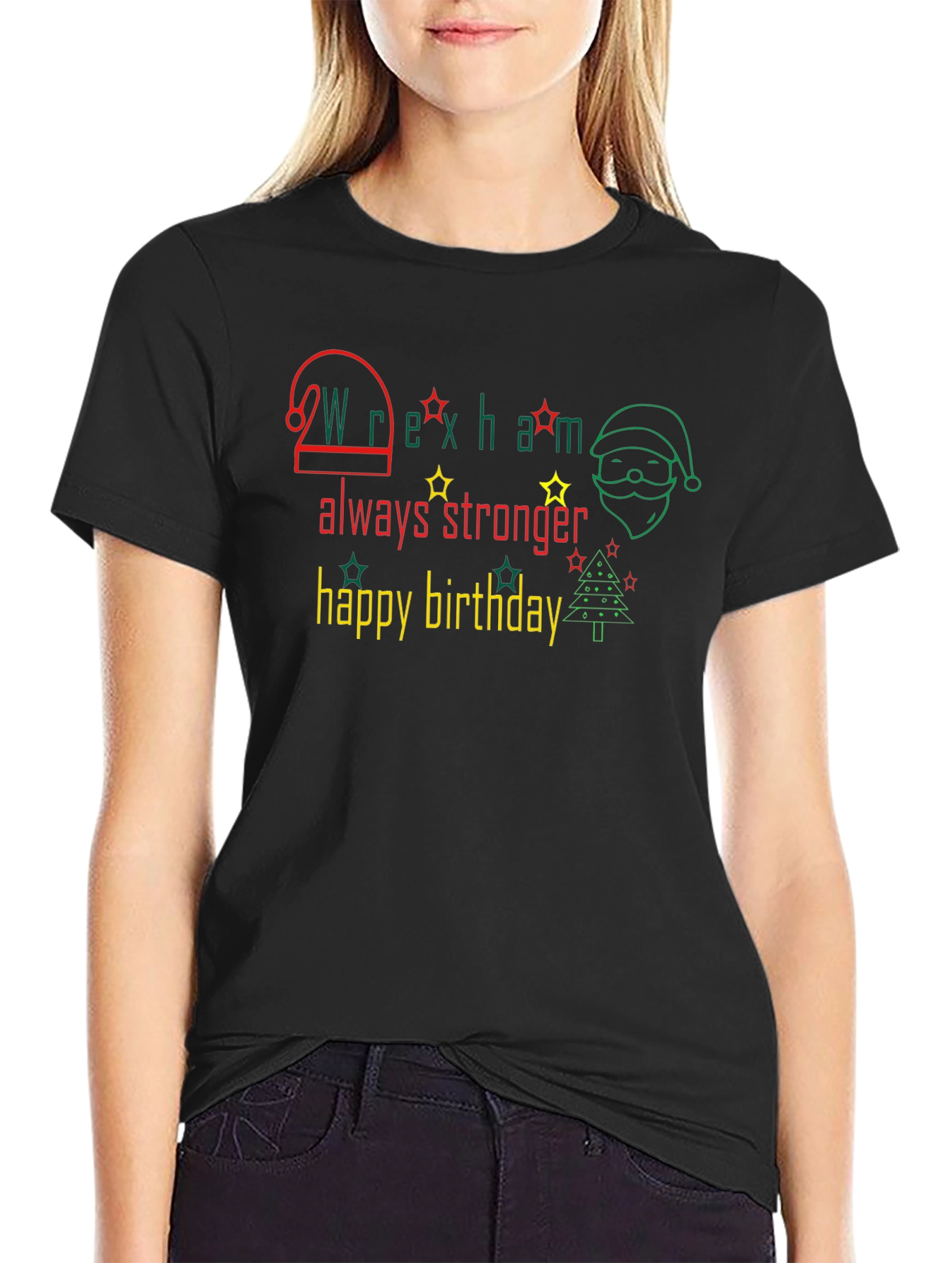 Wrexham Always Stronger Happy Birthday T-Shirt