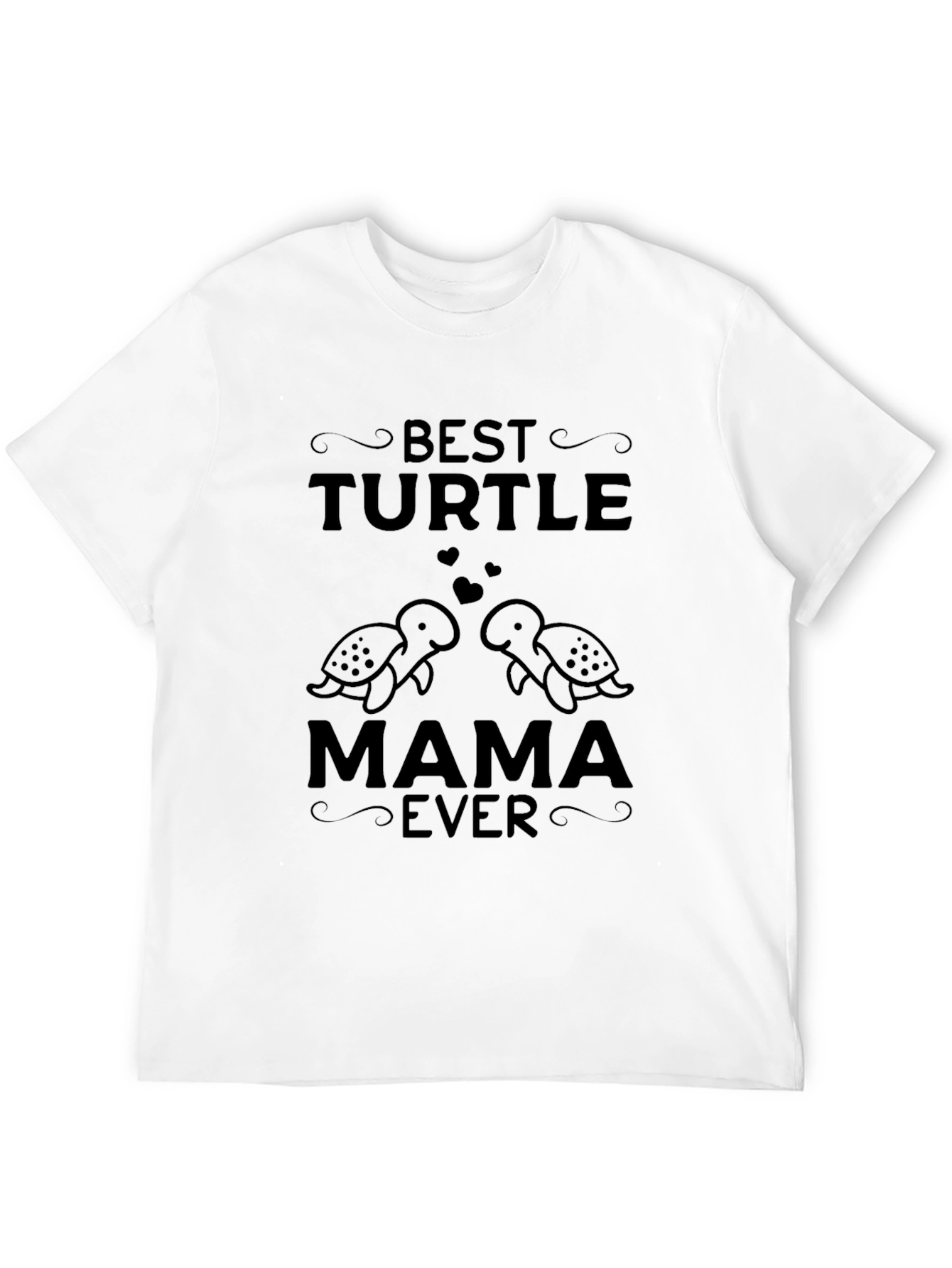 Best Turtle Mama Ever T-Shirt - Black