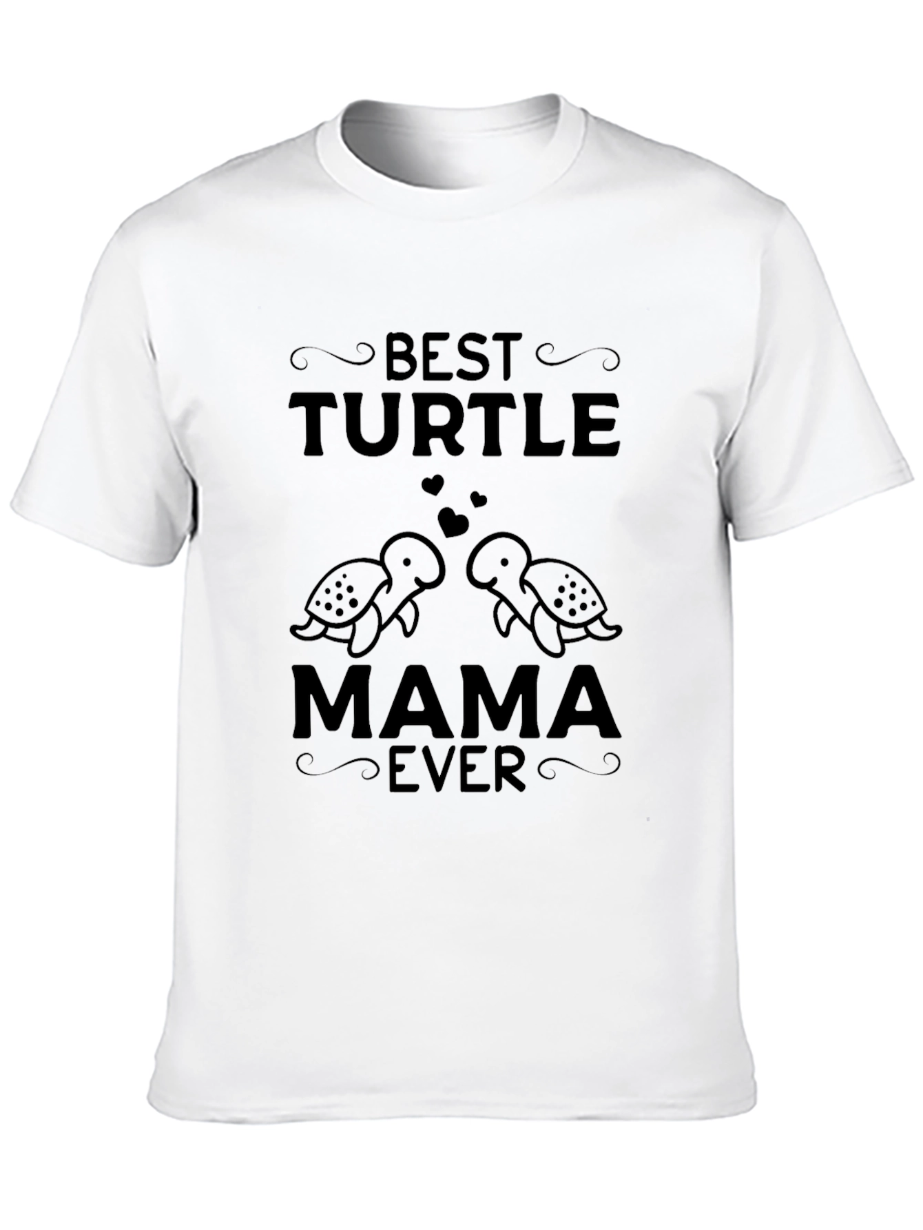 Best Turtle Mama Ever T-Shirt - Black