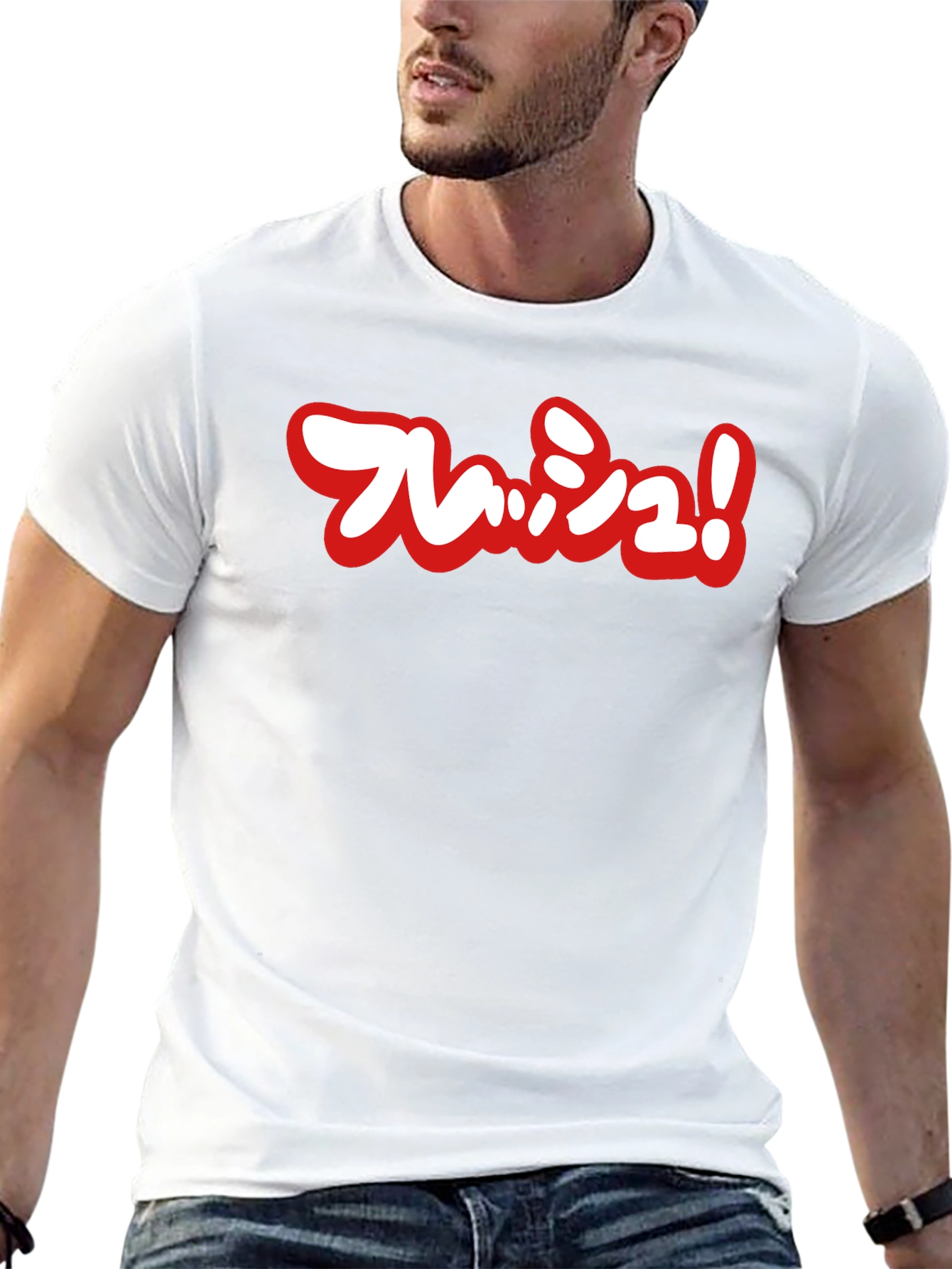 Flash! Black Tee Shirt Anime Japanese Manga