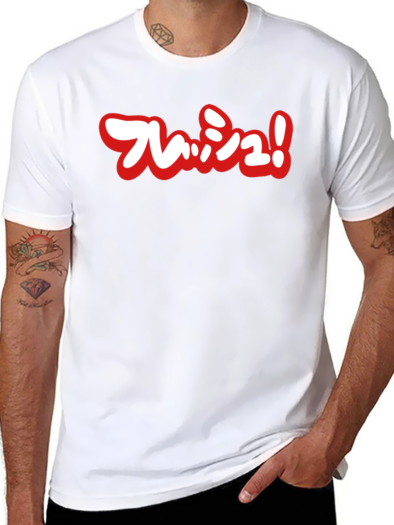 Flash! Black Tee Shirt Anime Japanese Manga