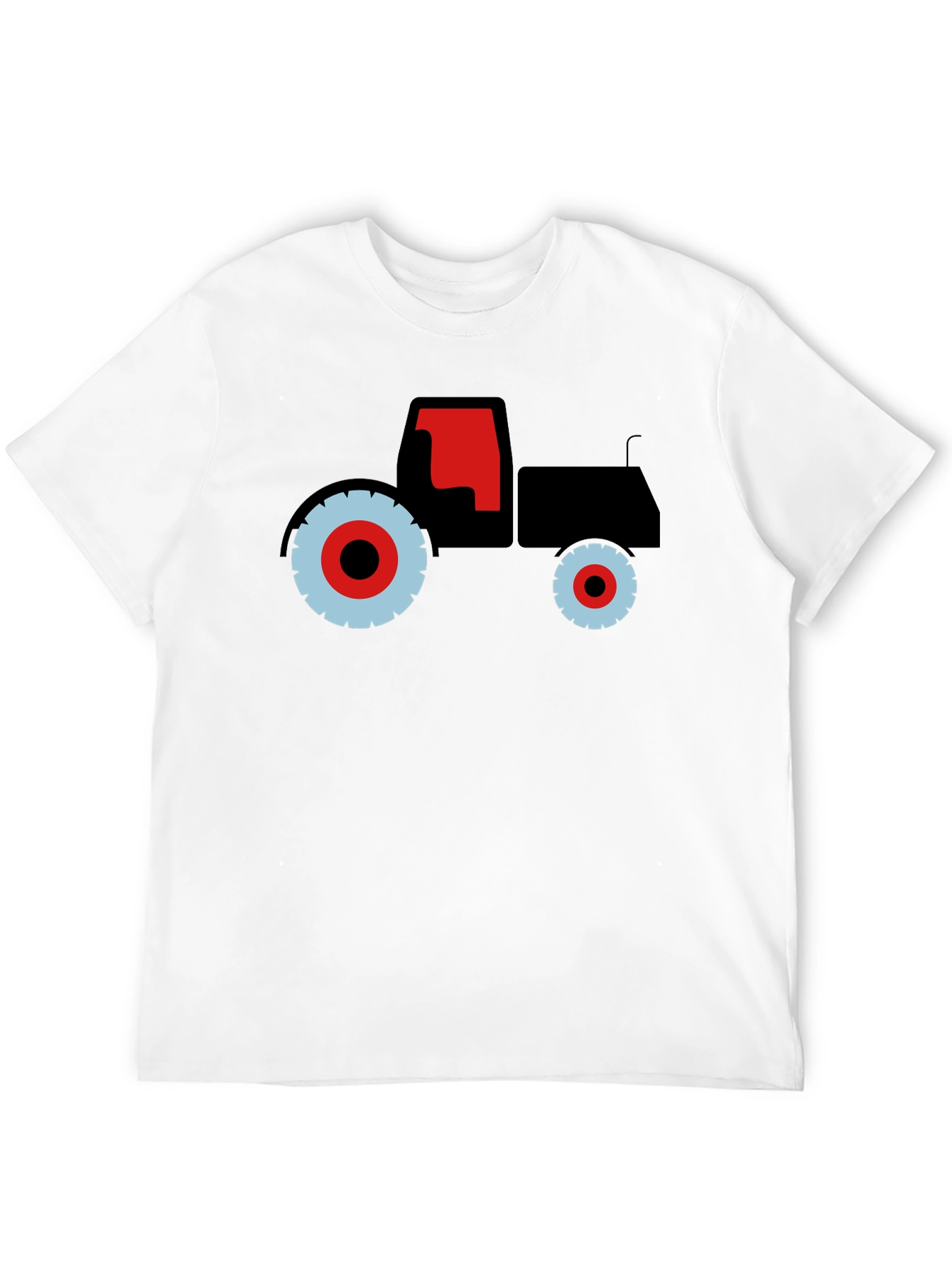 Tractor Graphic Tee - Bold Farm Vehicle Design