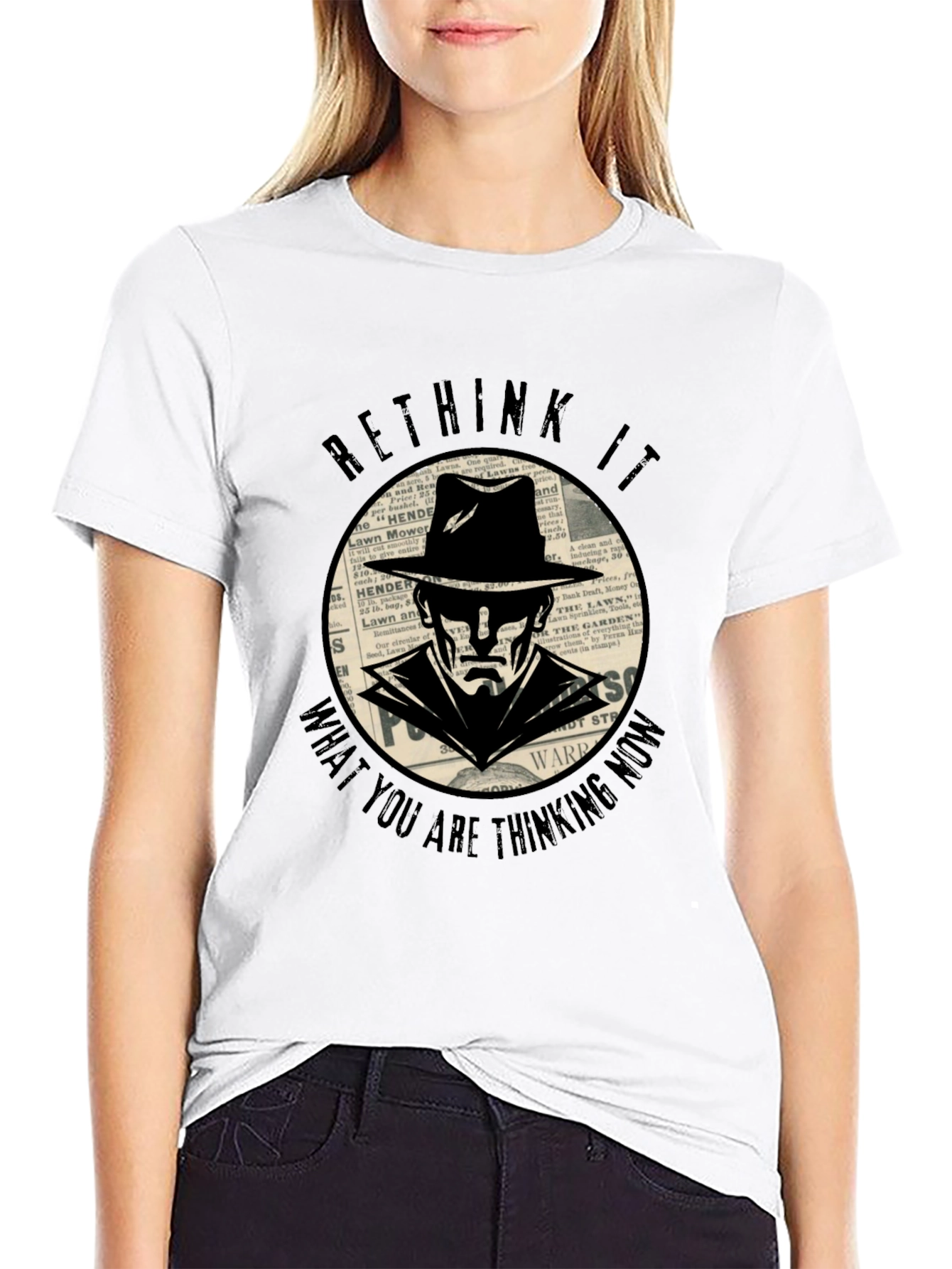 Rethink Graphic T-Shirt