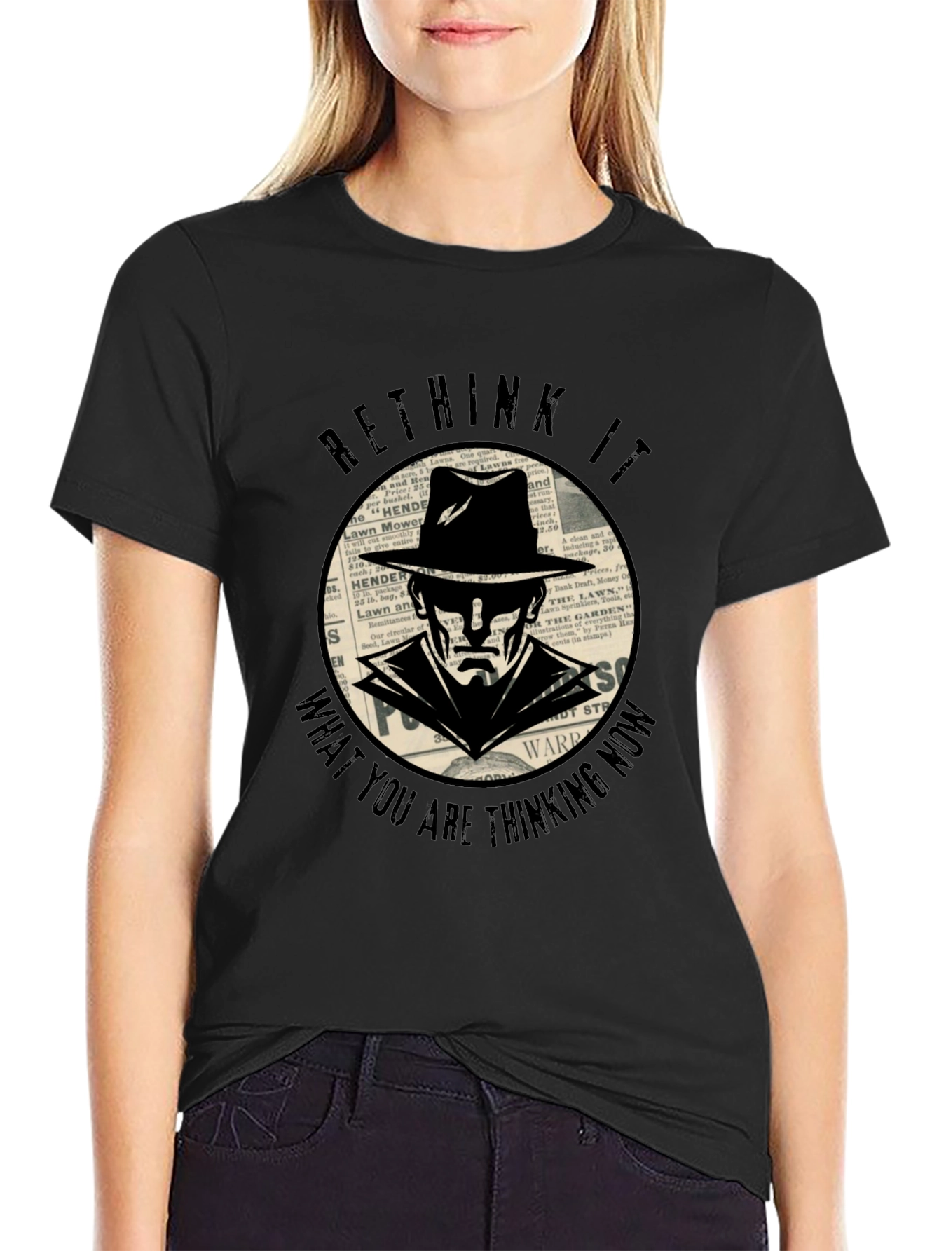 Rethink Graphic T-Shirt