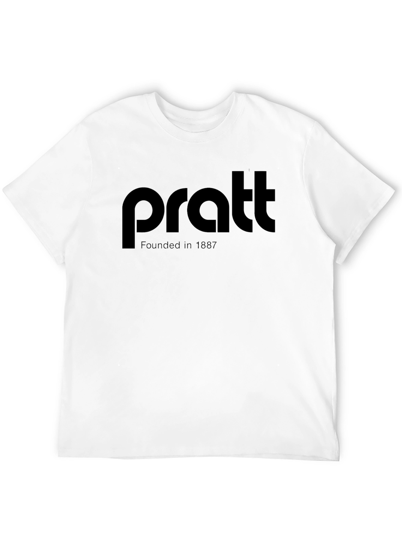 Pratt Founded in 1887 Black T-Shirt