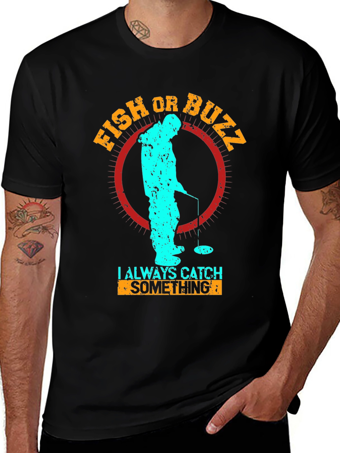 Fish or Buzz - Fishing T-Shirt