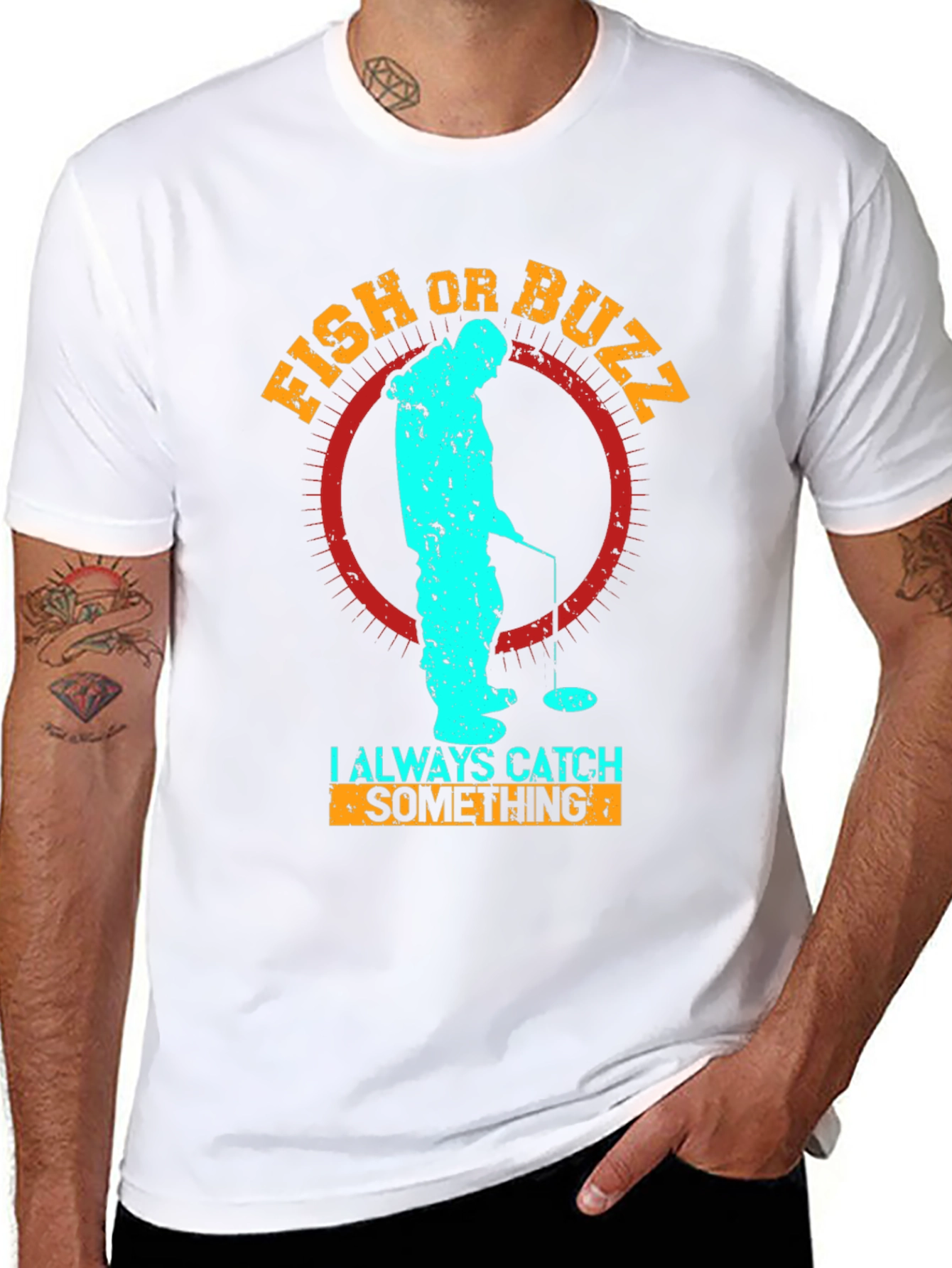 Fish or Buzz - Fishing T-Shirt