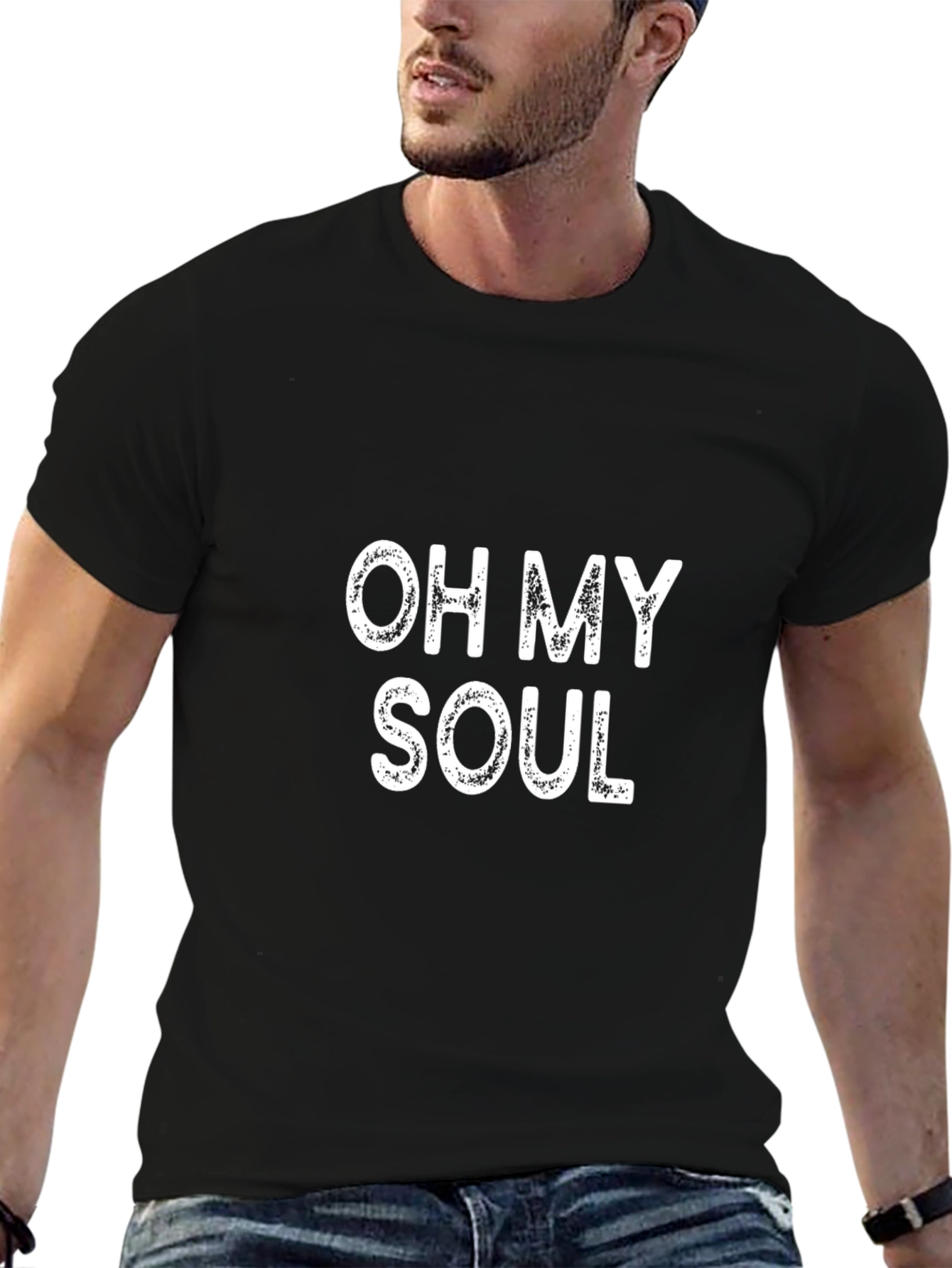 Oh My Soul Black Graphic Tee