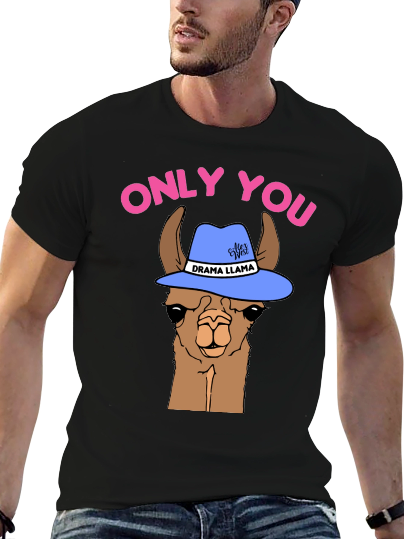 Drama Llama T-Shirt - Funny Graphic Tee