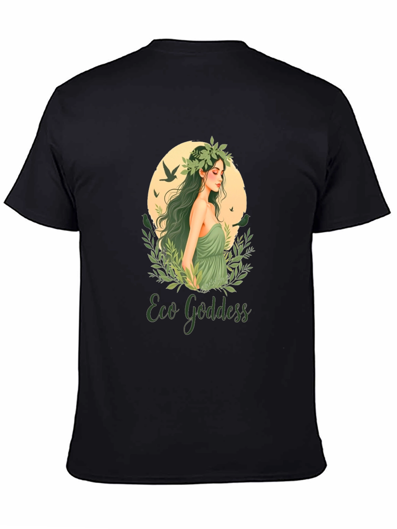 Eco Goddess Graphic Tee - Nature Lover Shirt