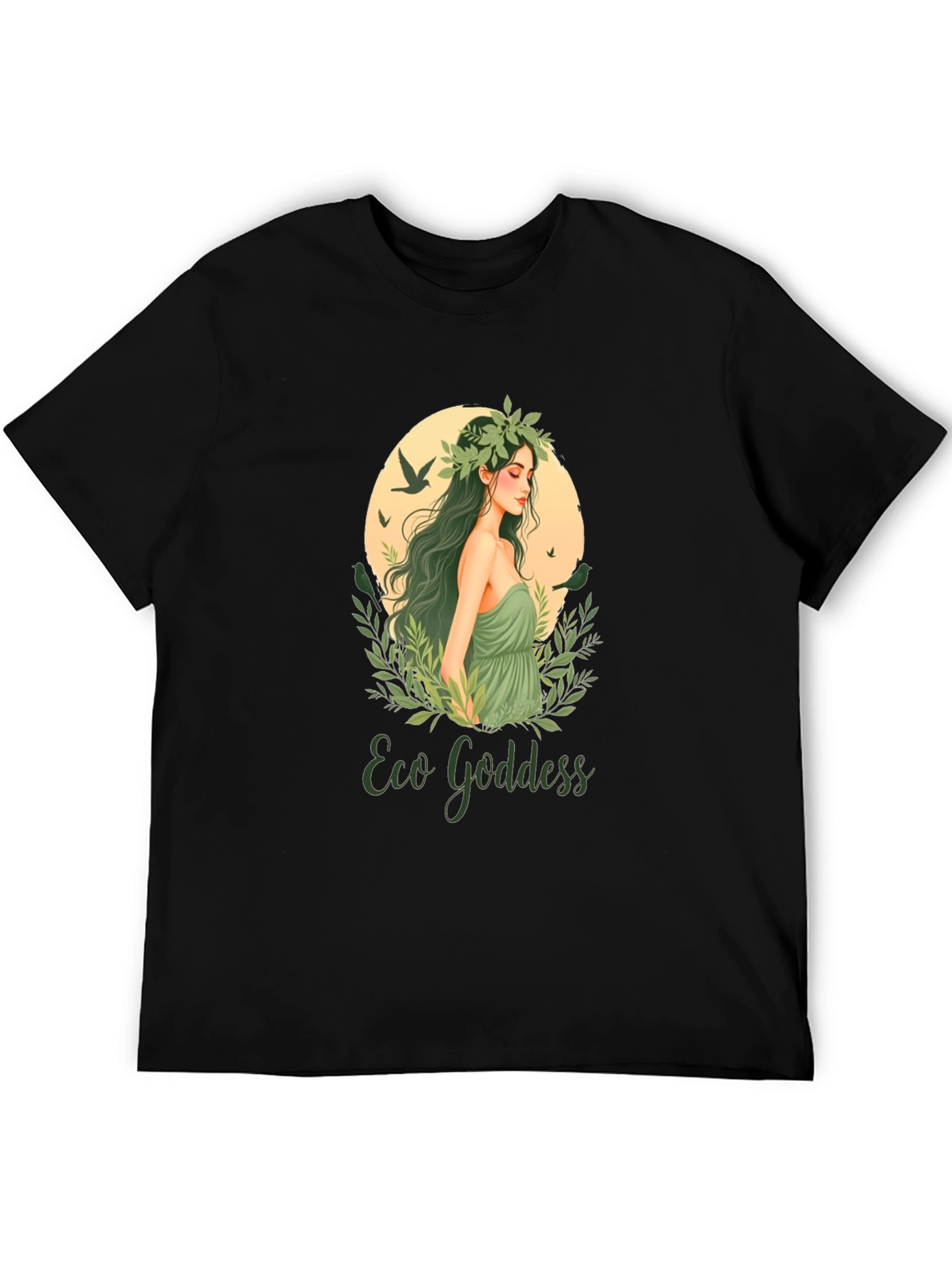 Eco Goddess Graphic Tee - Nature Lover Shirt