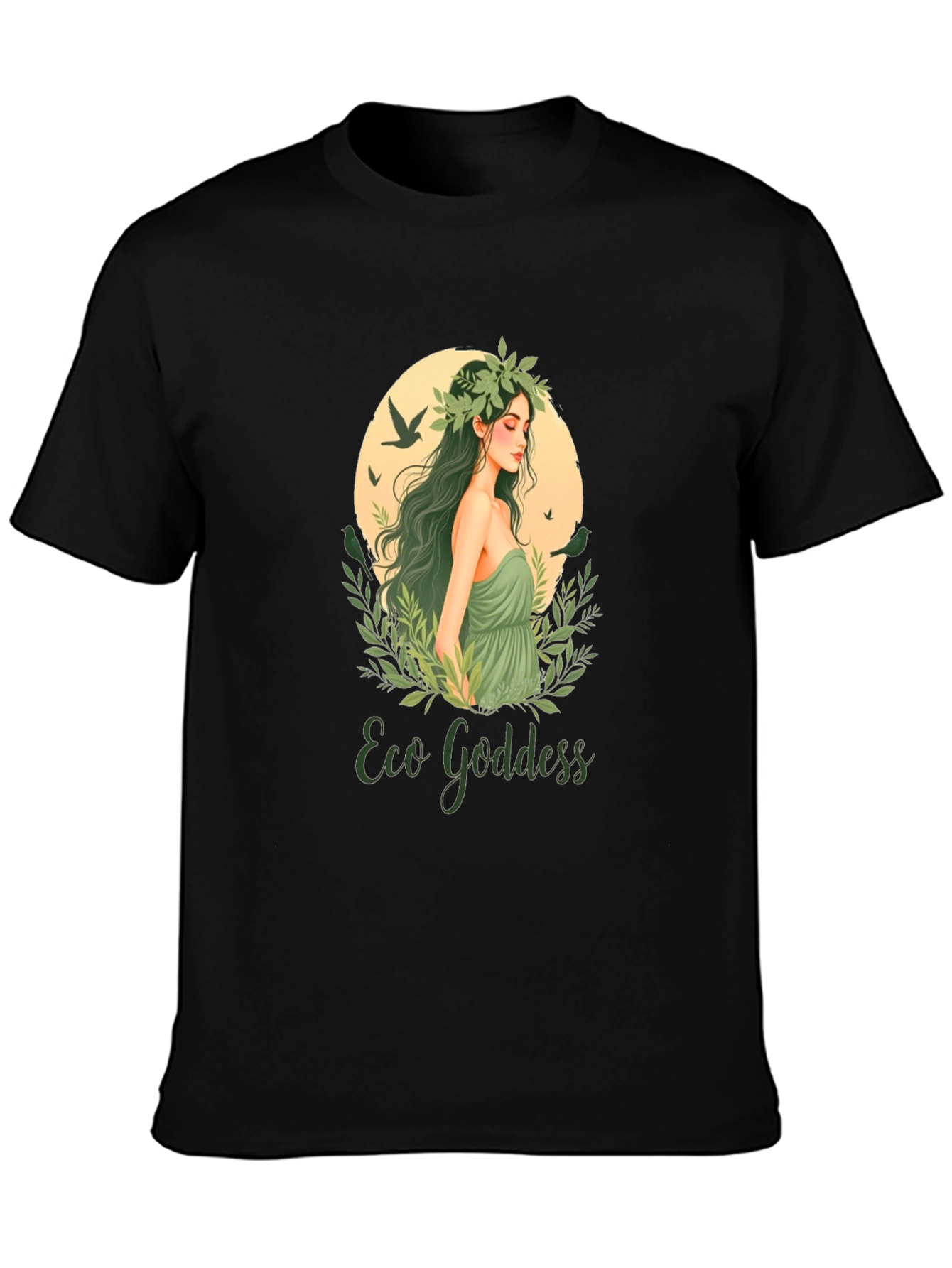 Eco Goddess Graphic Tee - Nature Lover Shirt