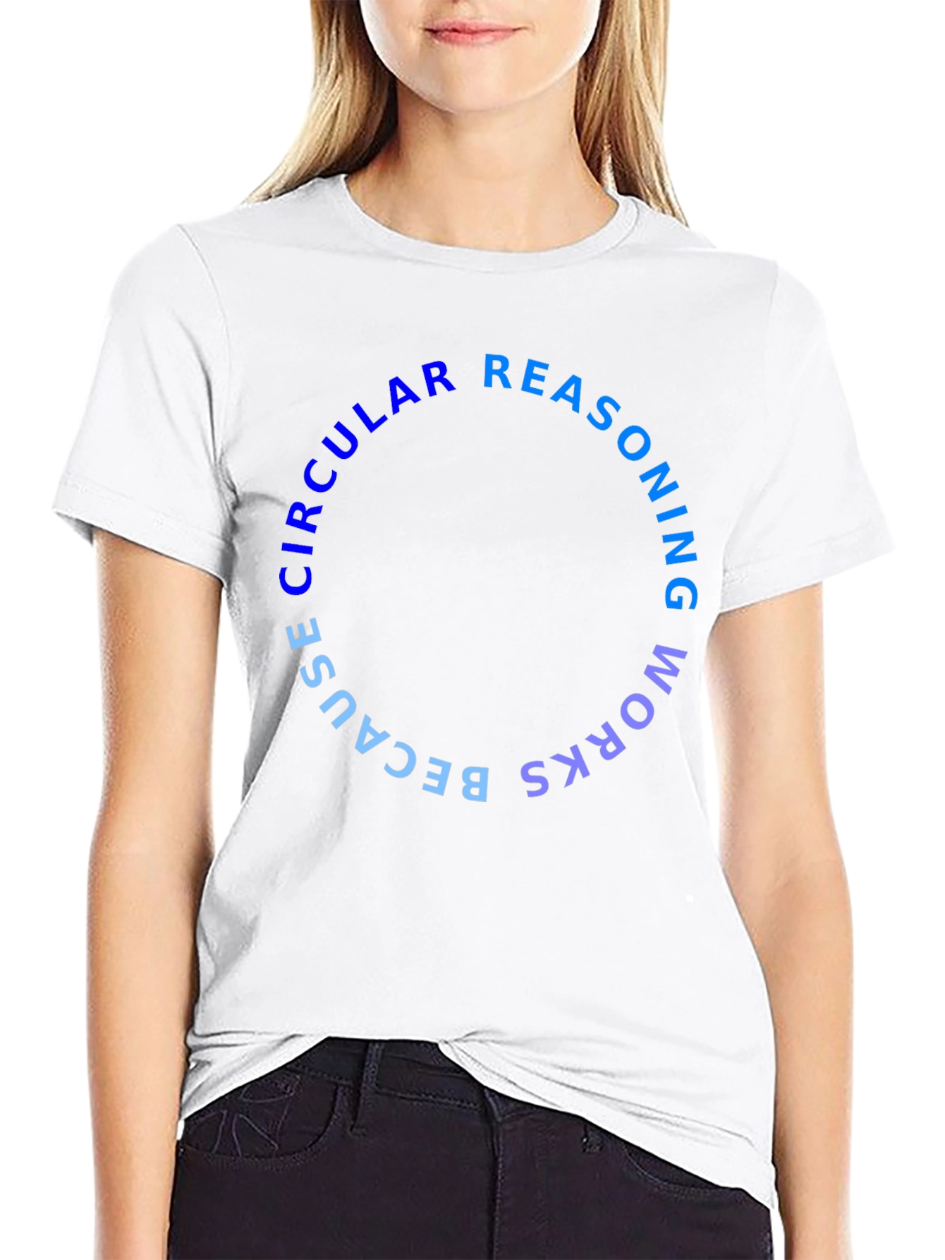 Circular Reasoning Graphic T-Shirt
