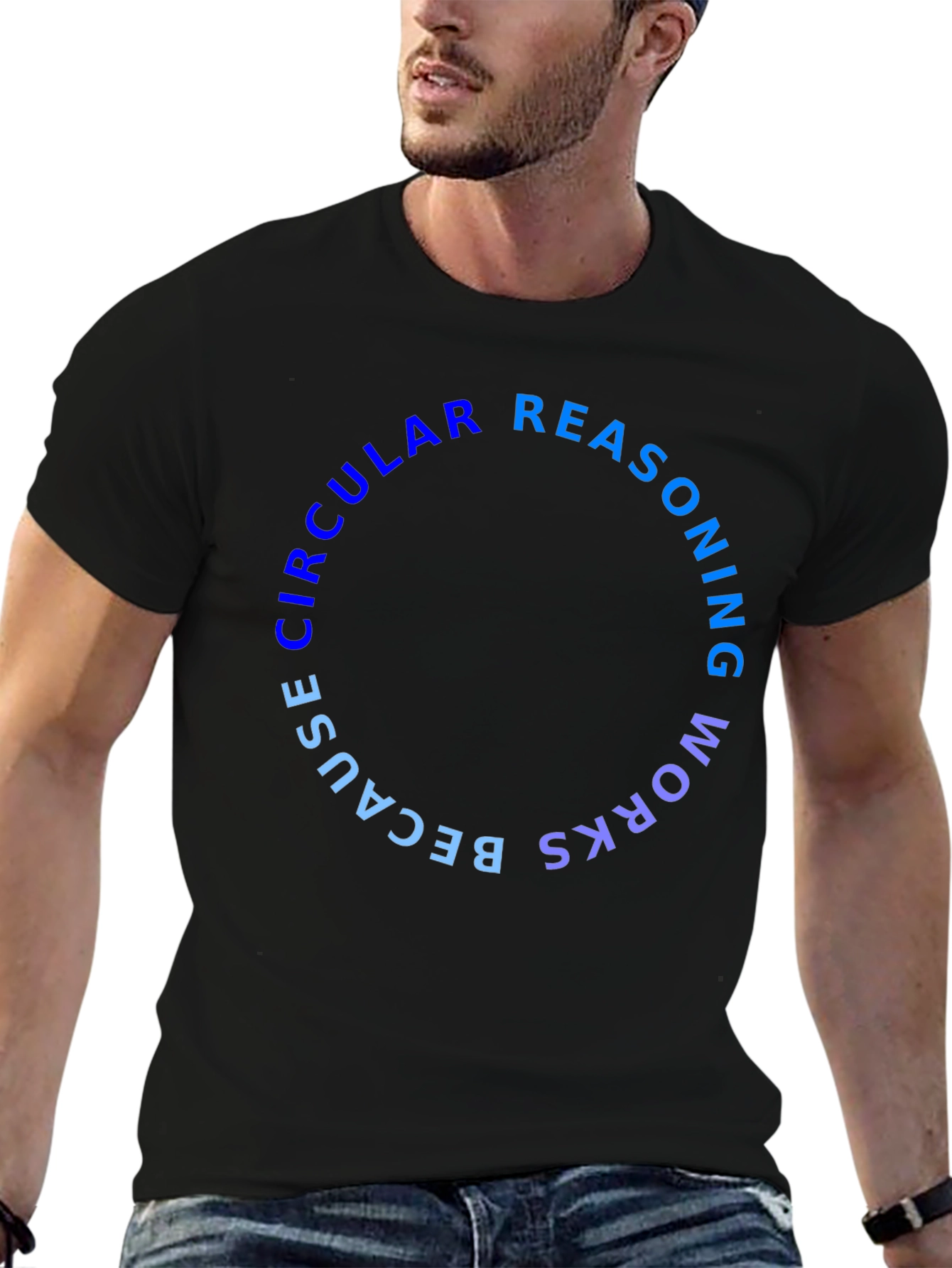 Circular Reasoning Graphic T-Shirt