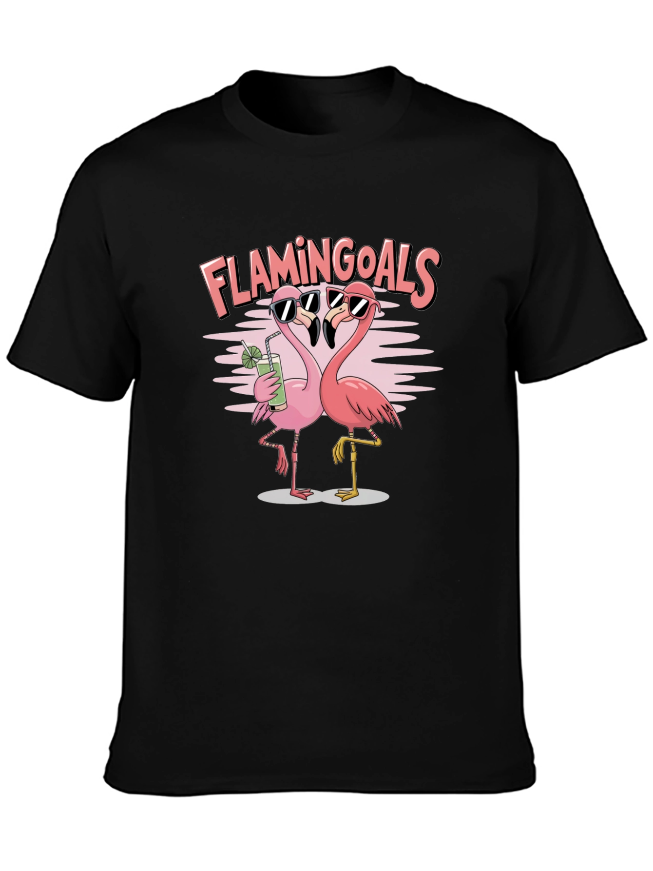 Flamingoals T-Shirt - Tropical Fun