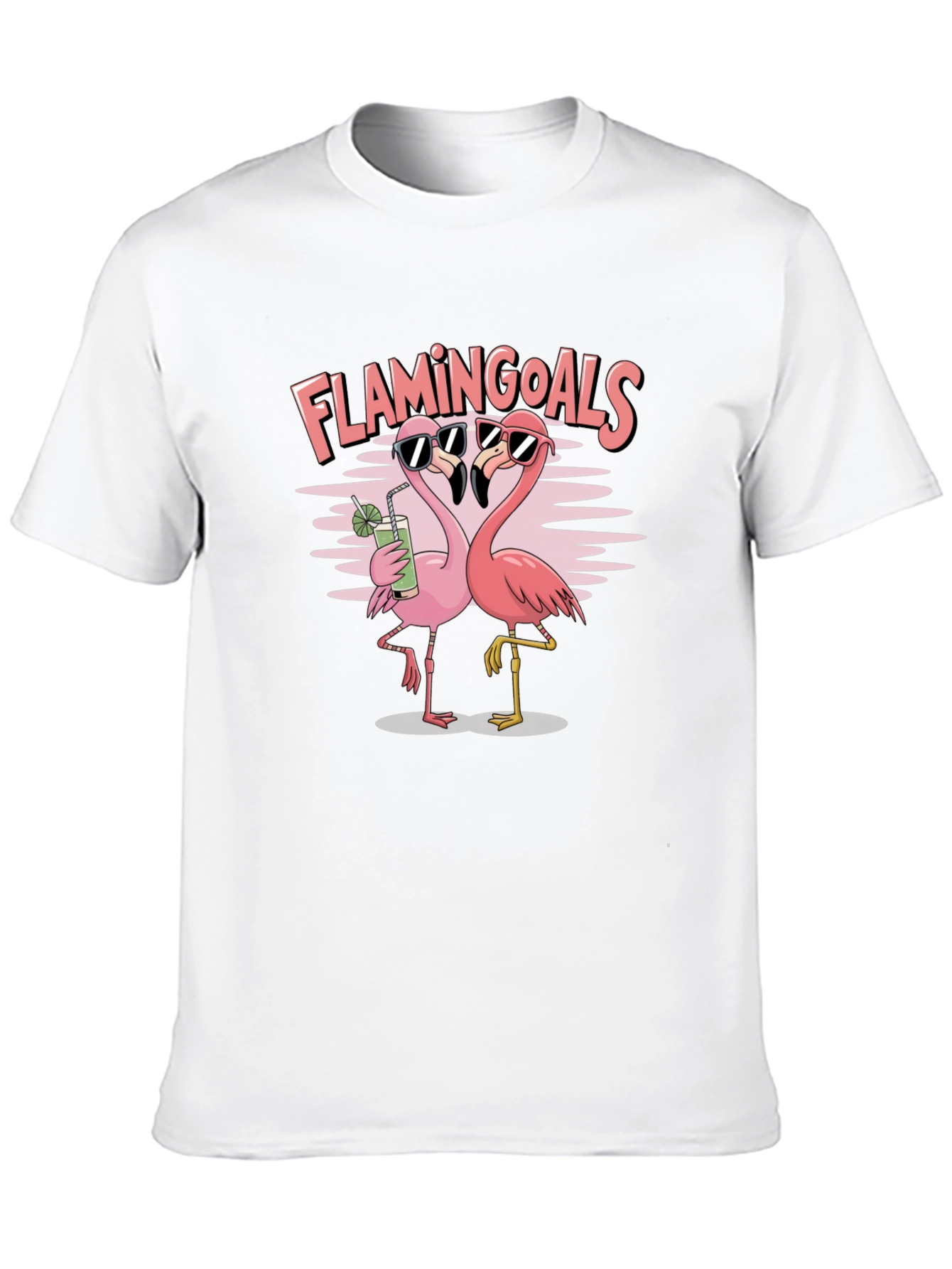 Flamingoals T-Shirt - Tropical Fun