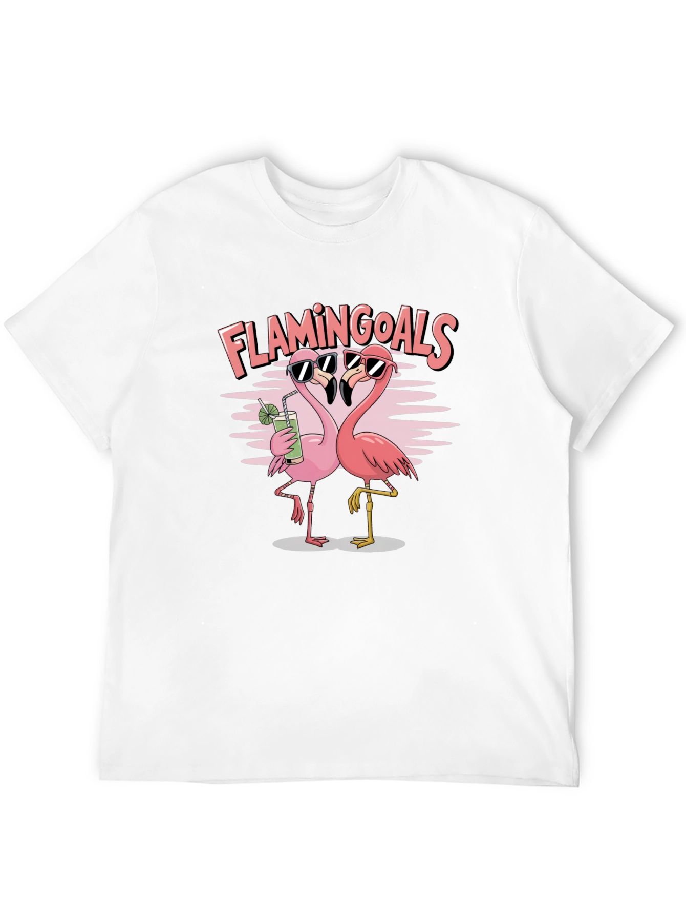 Flamingoals T-Shirt - Tropical Fun