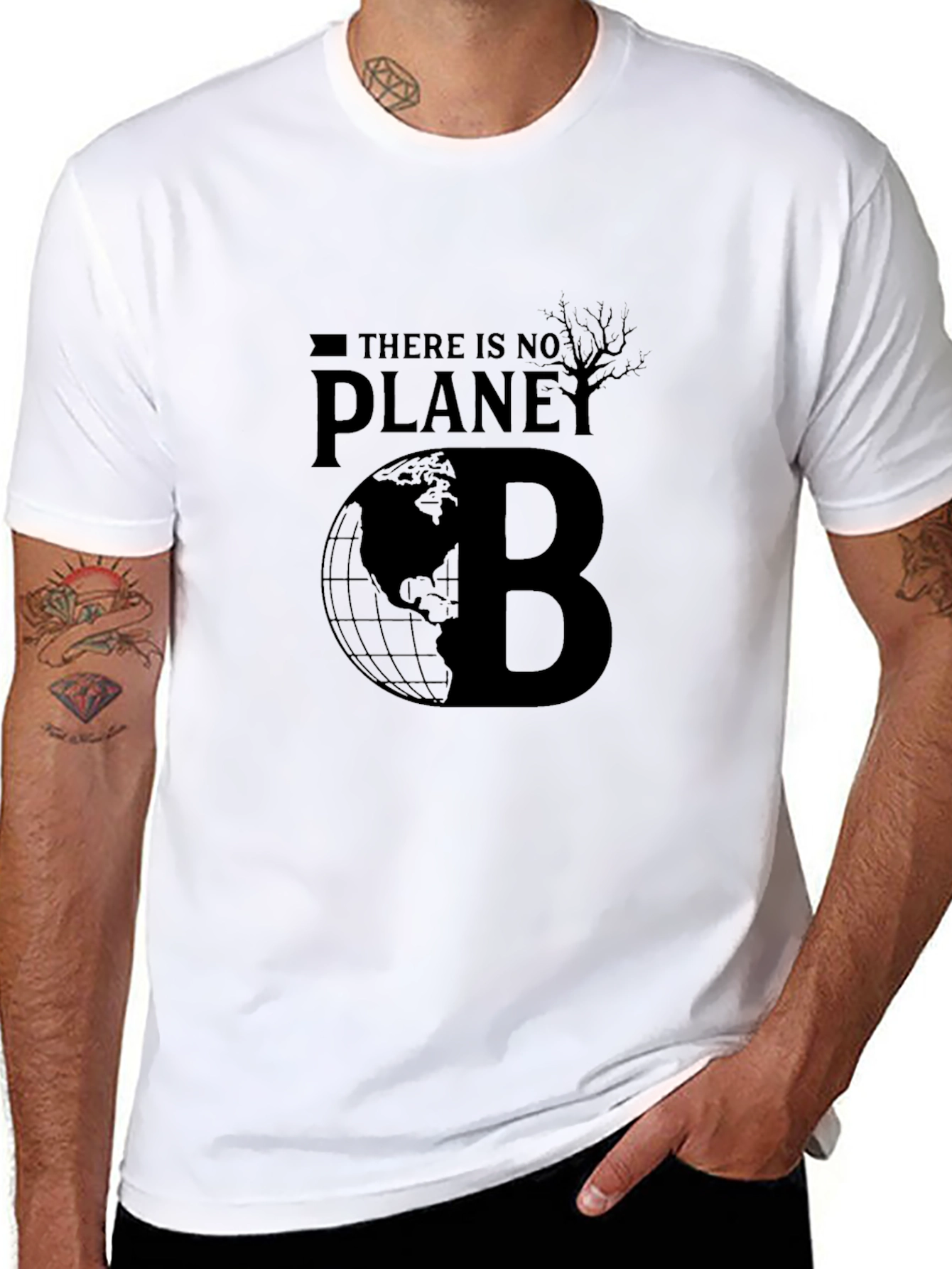 There is No Planet B Earth T-Shirt