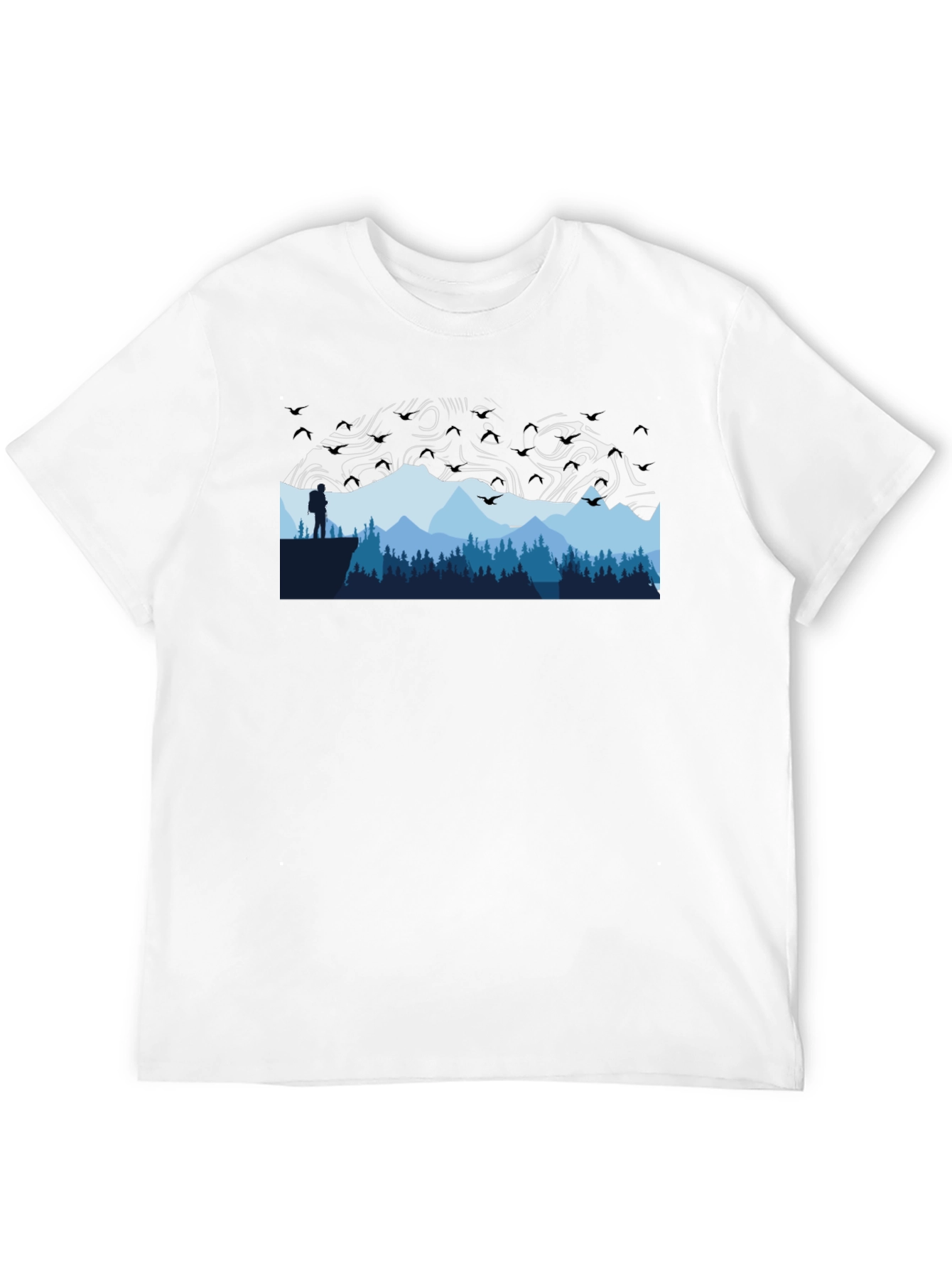 Mountain Graphic Tee - Adventure Awaits!
