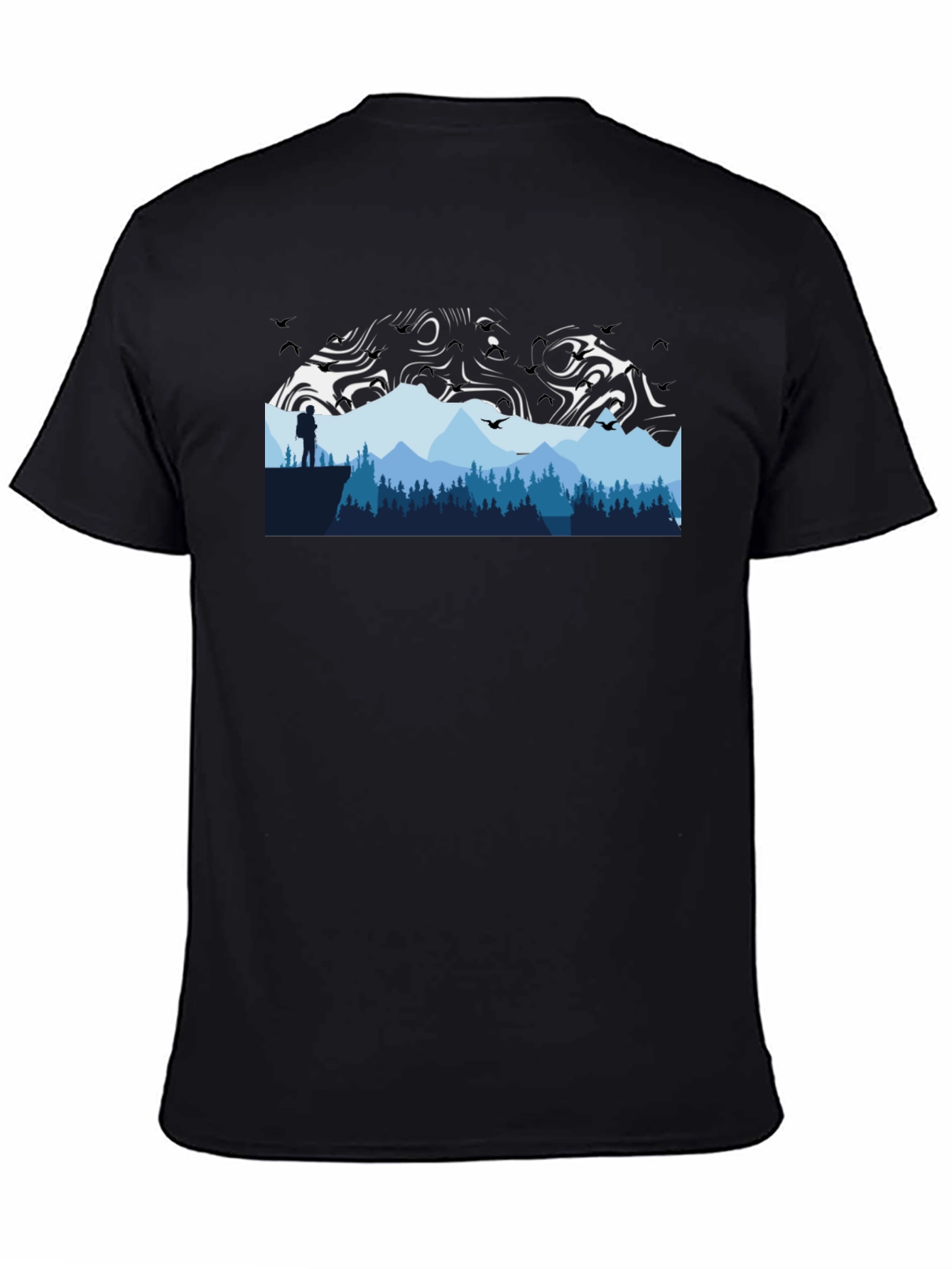 Mountain Graphic Tee - Adventure Awaits!